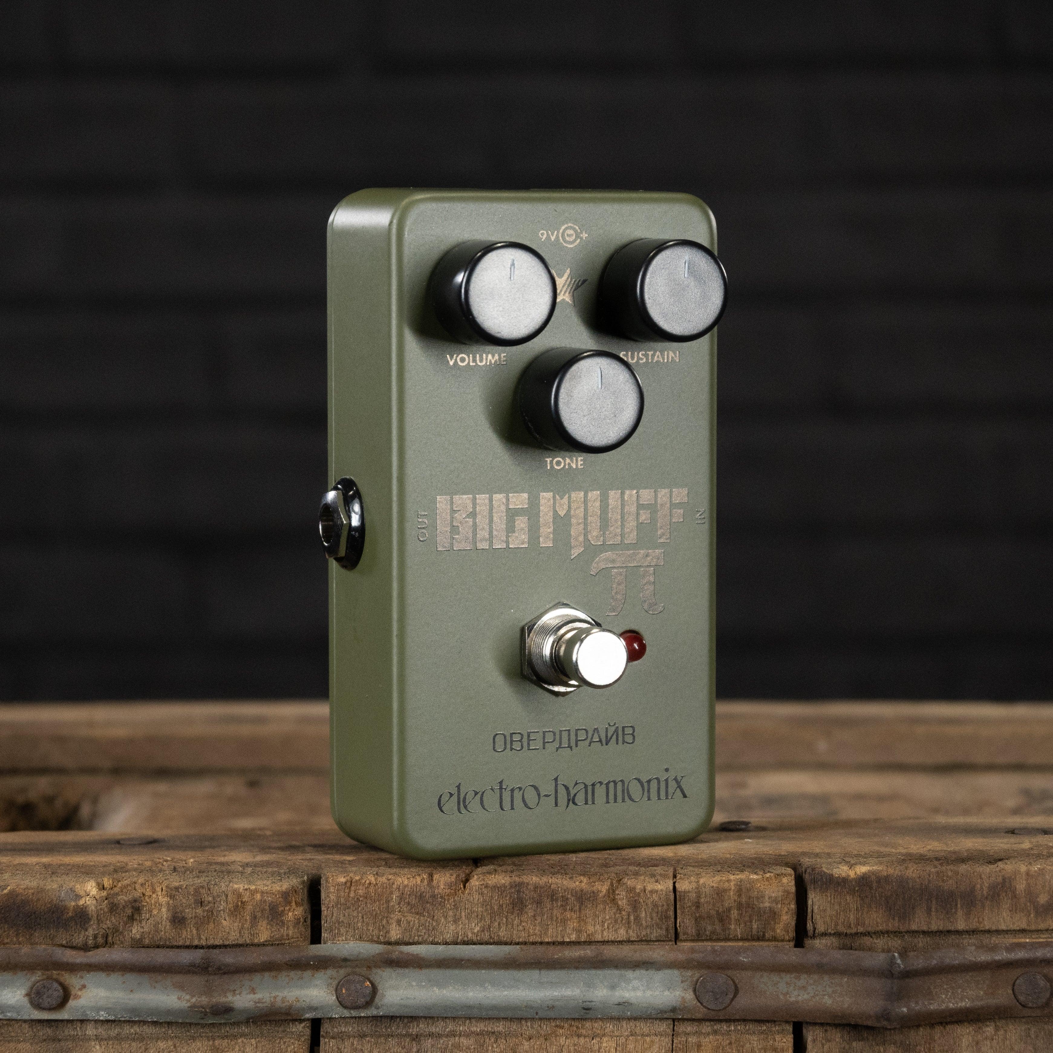 Electro-Harmonix Green Russian Big Muff Fuzz Pedal - Impulse Music Co.