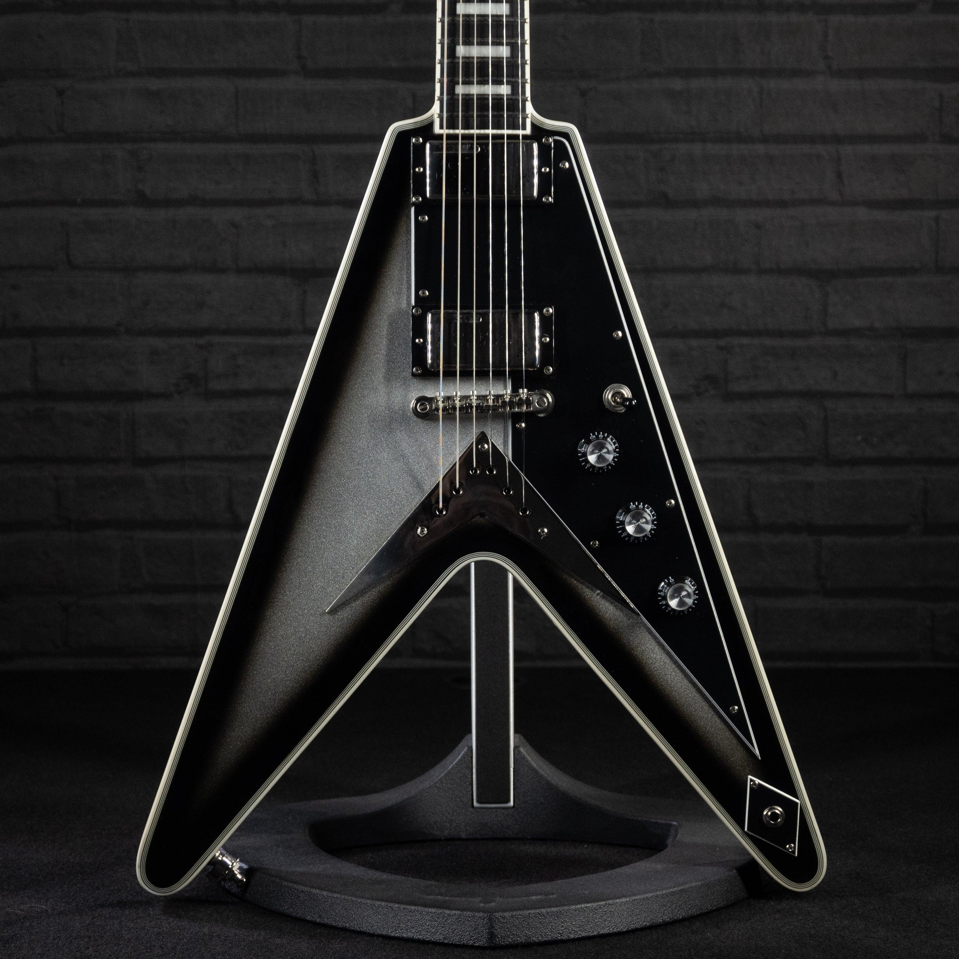 Epiphone Brent Hinds Signature Flying V Silverburst USED - Impulse Music Co.