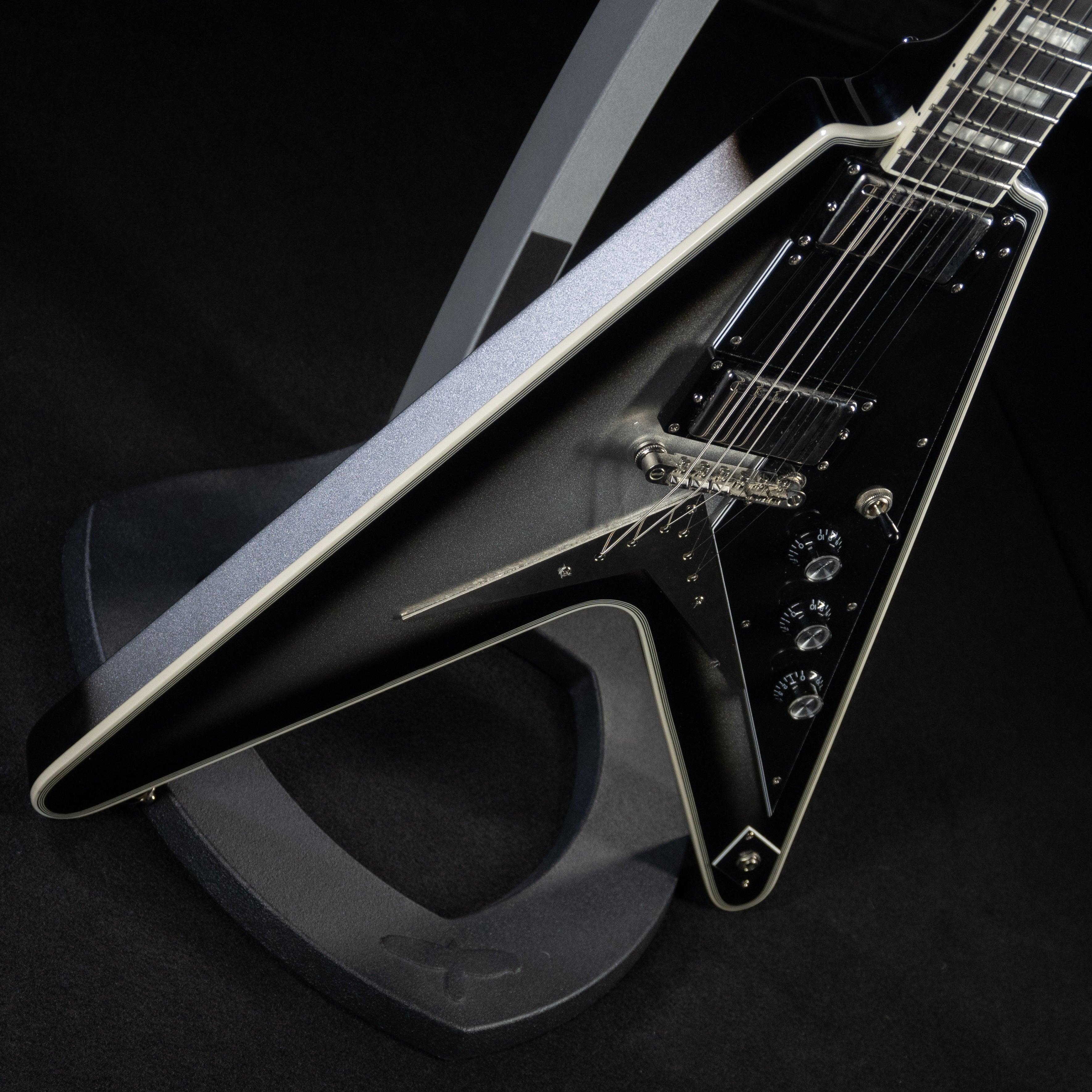 Epiphone Brent Hinds Signature Flying V Silverburst USED - Impulse Music Co.