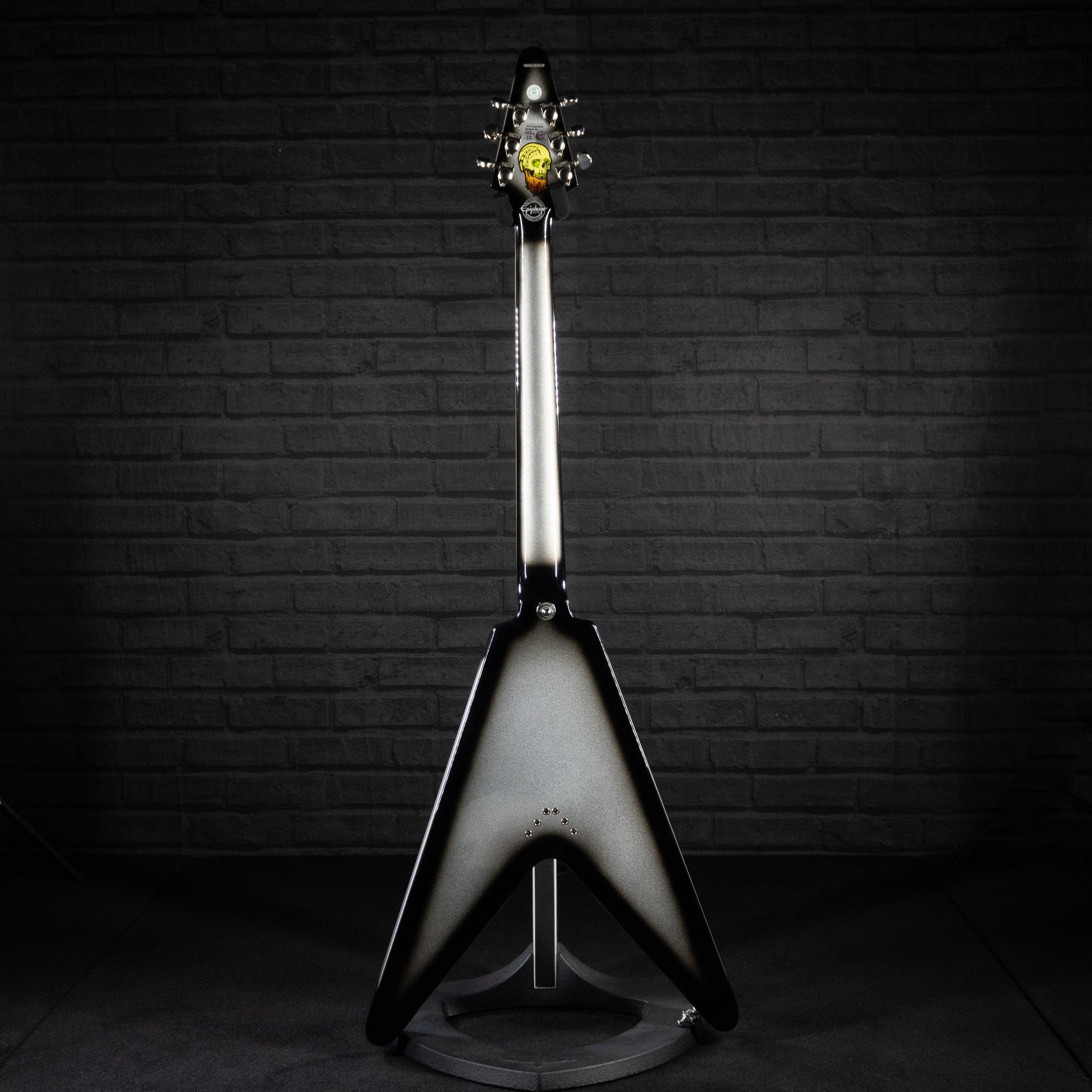 Epiphone Brent Hinds Signature Flying V Silverburst USED - Impulse Music Co.