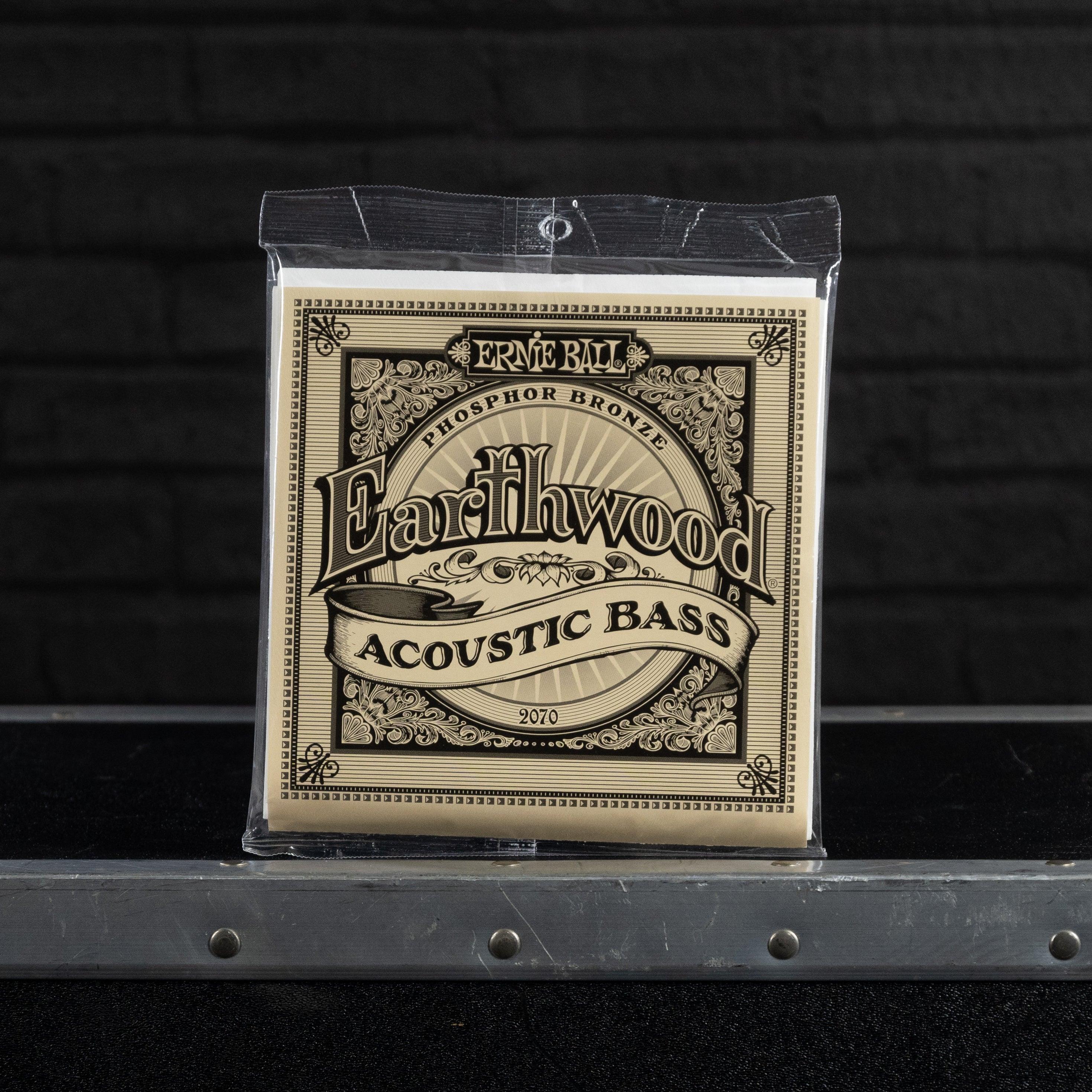 Ernie Ball Earthwood Phosphor Bronze Acoustic Bass Strings - 45-95 Gauge - Impulse Music Co.