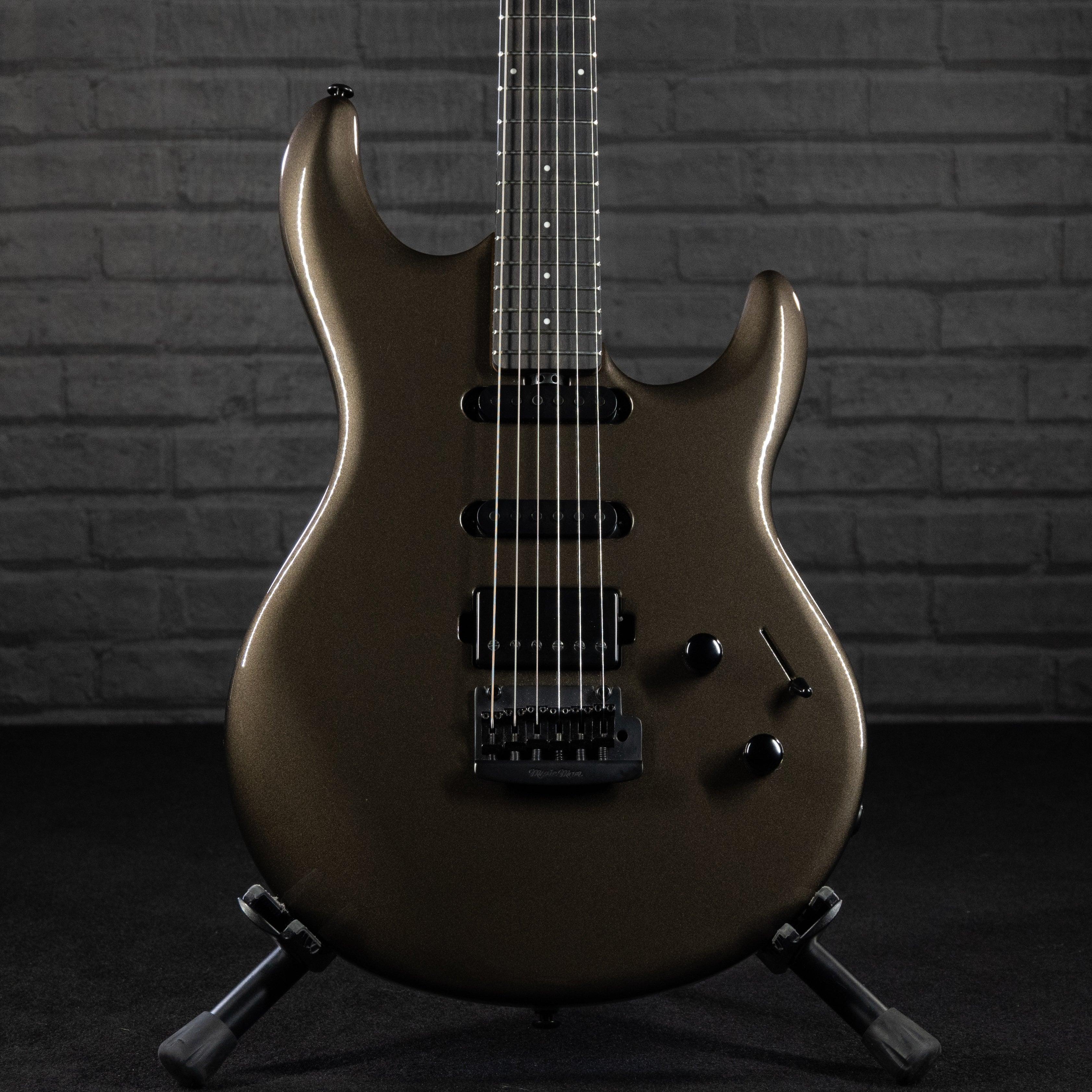 Ernie Ball Music Man Luke III HSS (Olive Pearl) USED - Impulse Music Co.