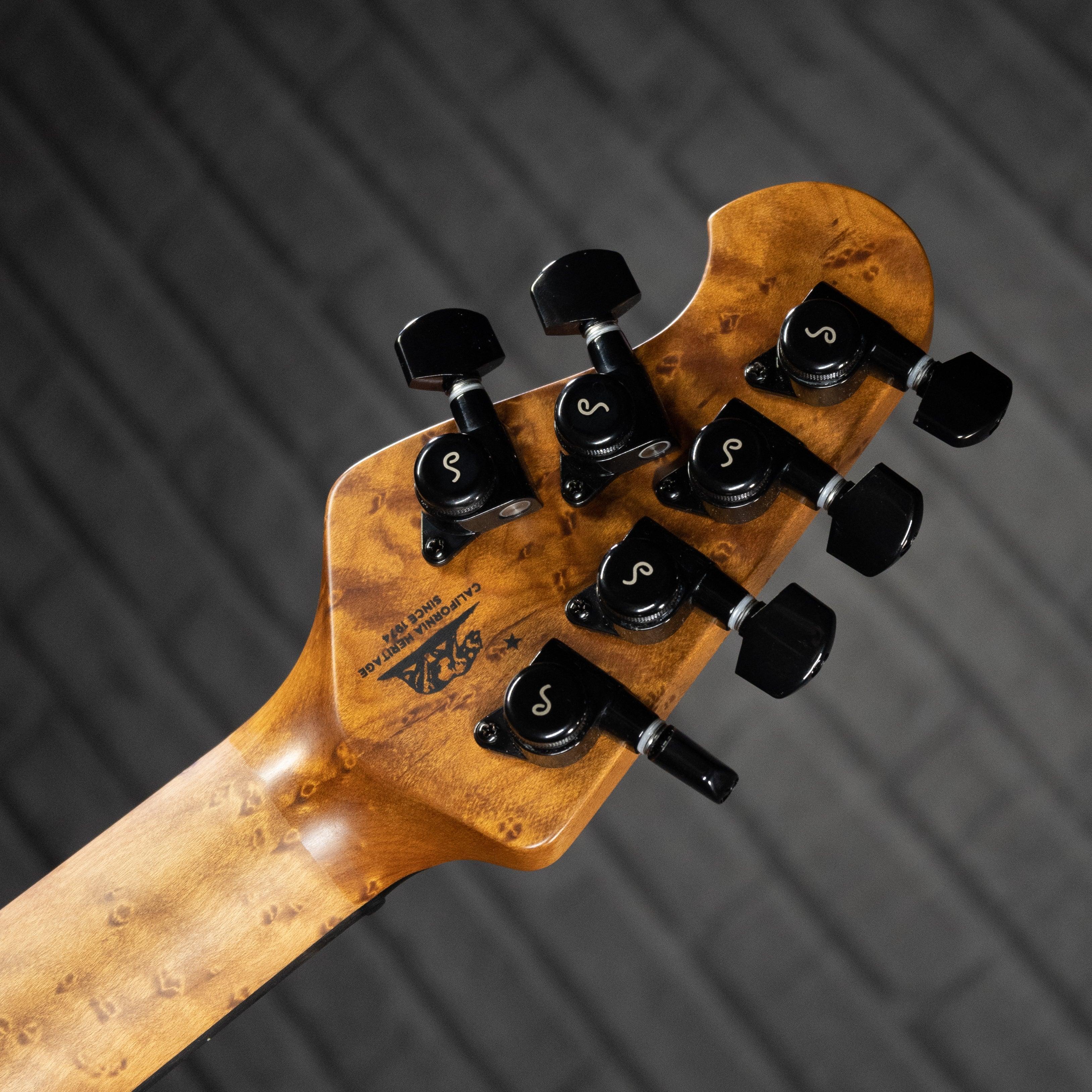 Ernie Ball Music Man Luke III HSS (Olive Pearl) USED - Impulse Music Co.