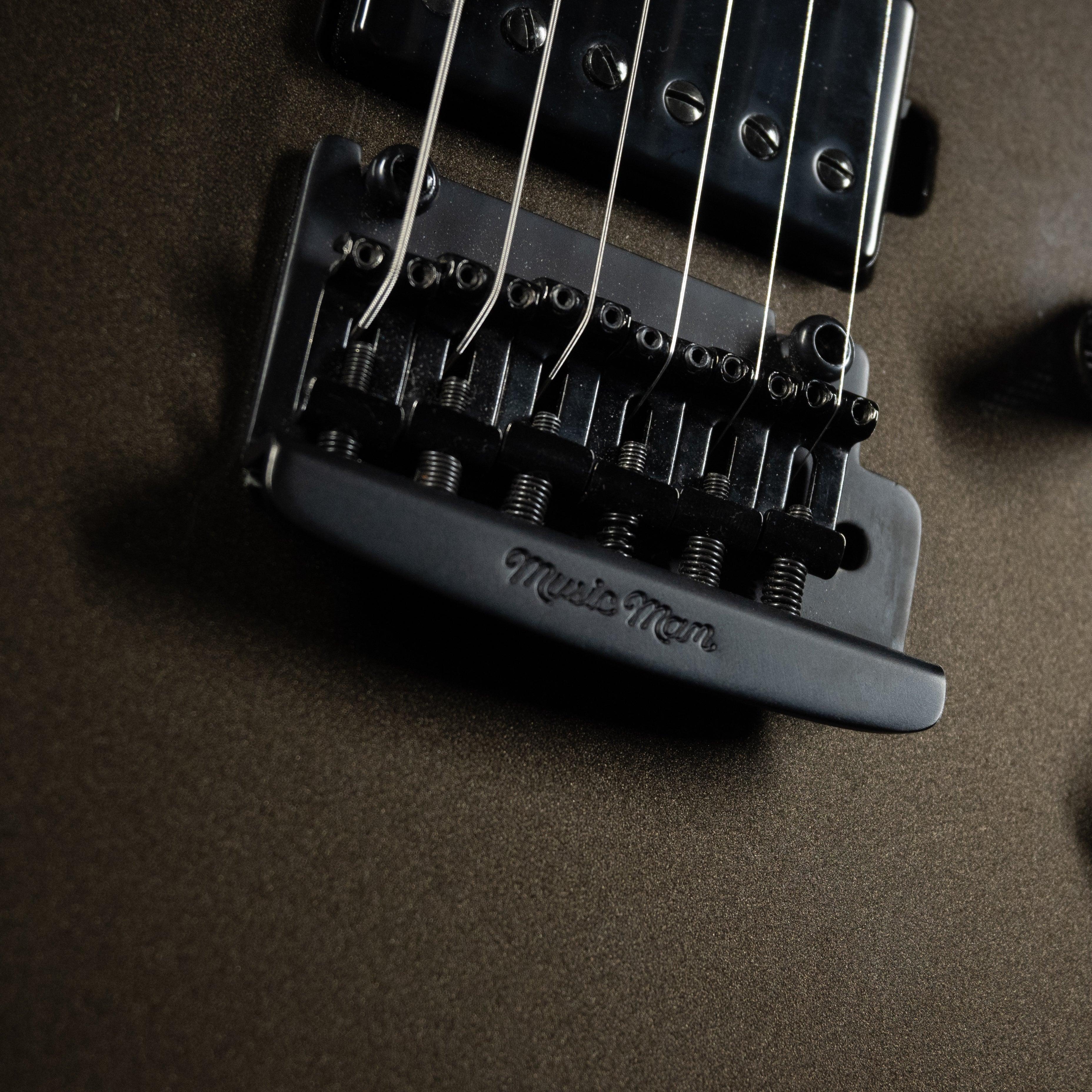 Ernie Ball Music Man Luke III HSS (Olive Pearl) USED - Impulse Music Co.