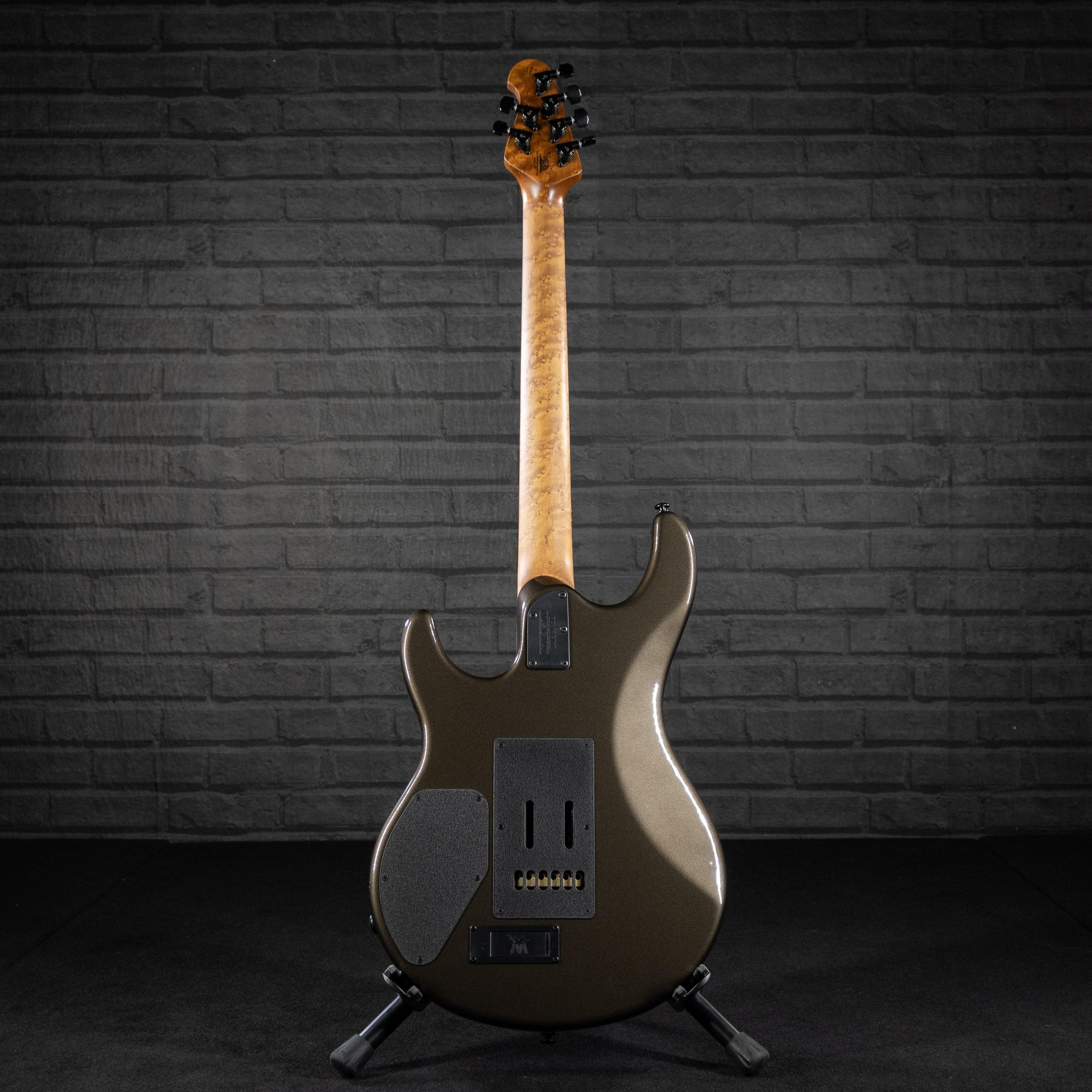 Ernie Ball Music Man Luke III HSS (Olive Pearl) USED - Impulse Music Co.