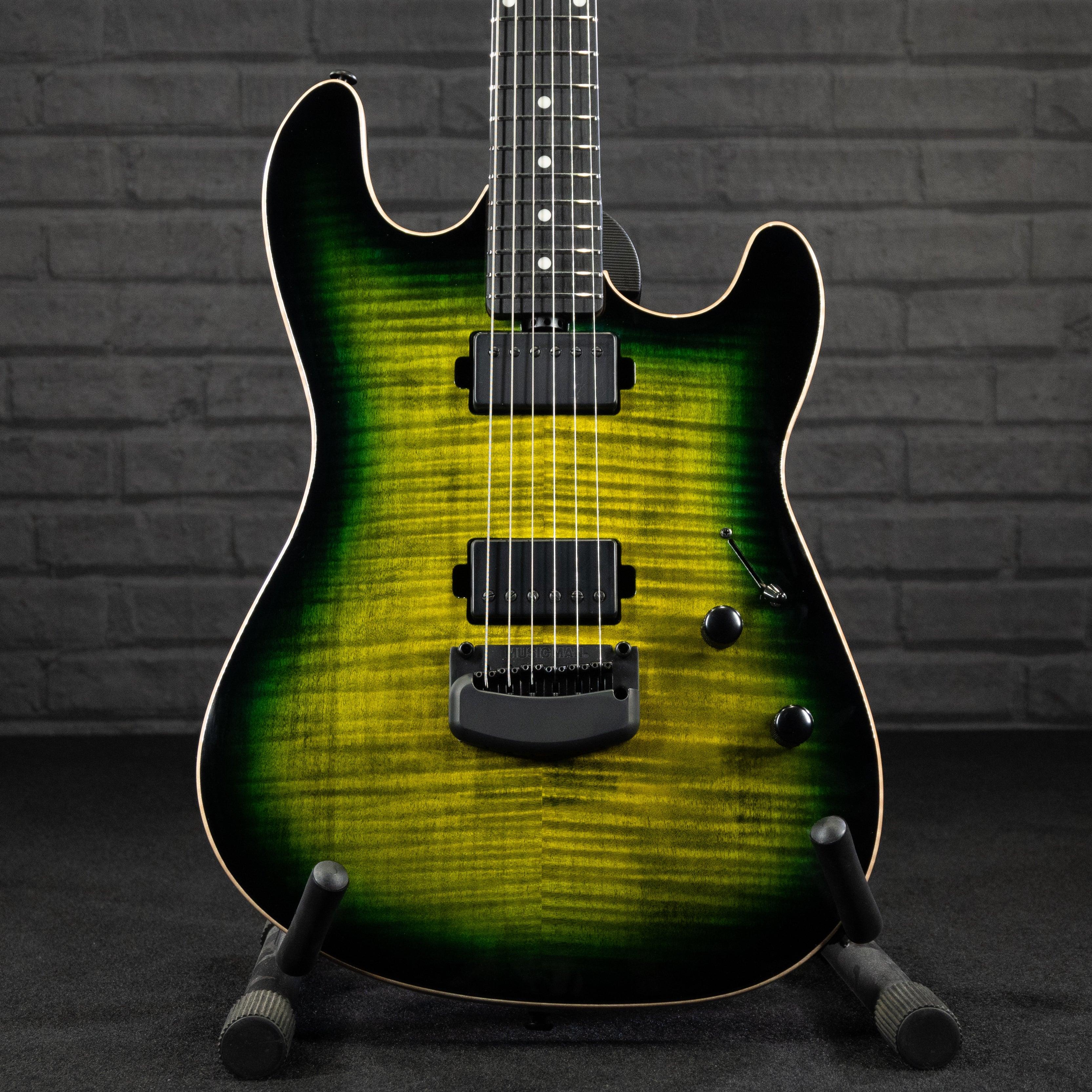 Ernie Ball Music Man Sabre Guitar HH Electric Guitar (Gator Burst) - Impulse Music Co.