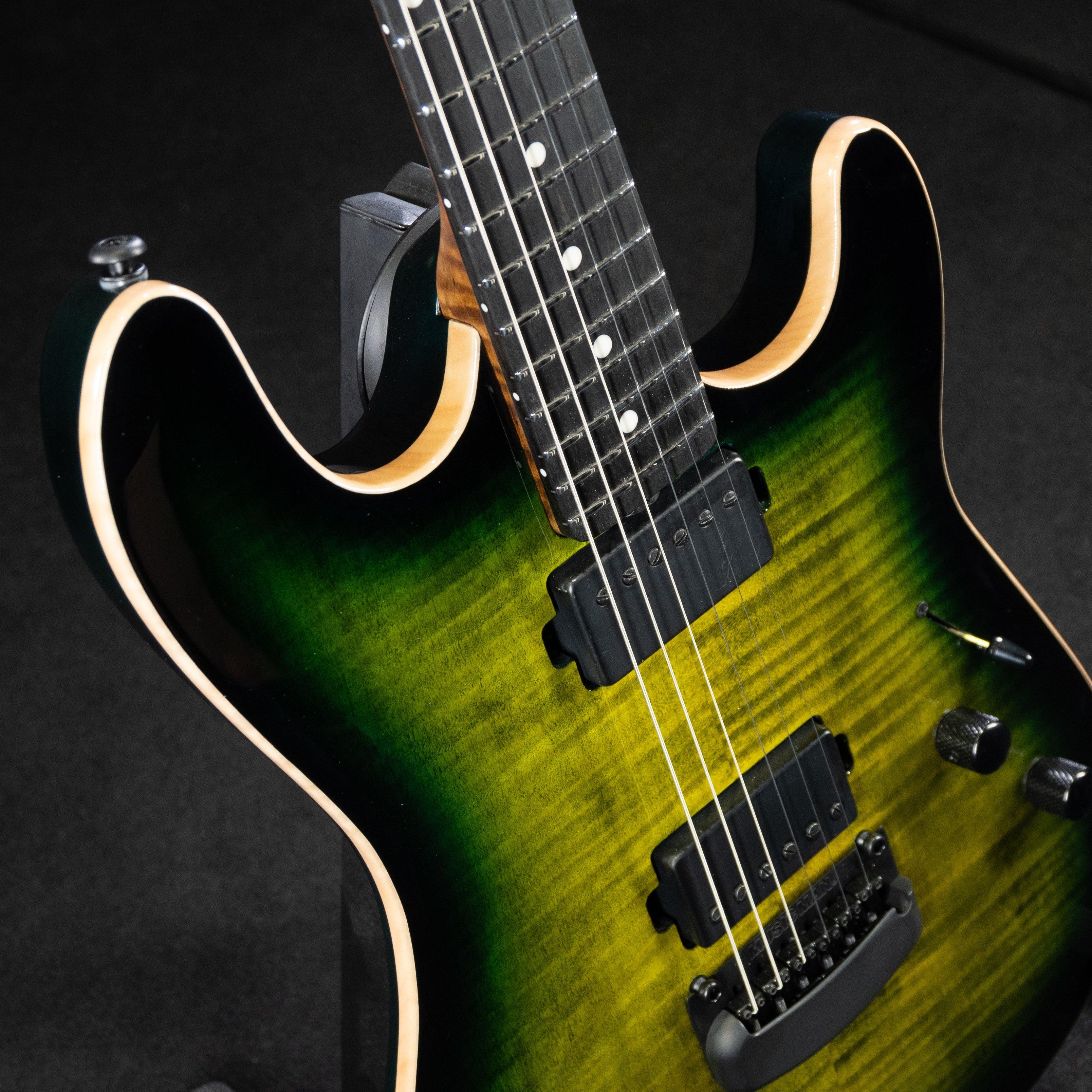 Ernie Ball Music Man Sabre Guitar HH Electric Guitar (Gator Burst) - Impulse Music Co.