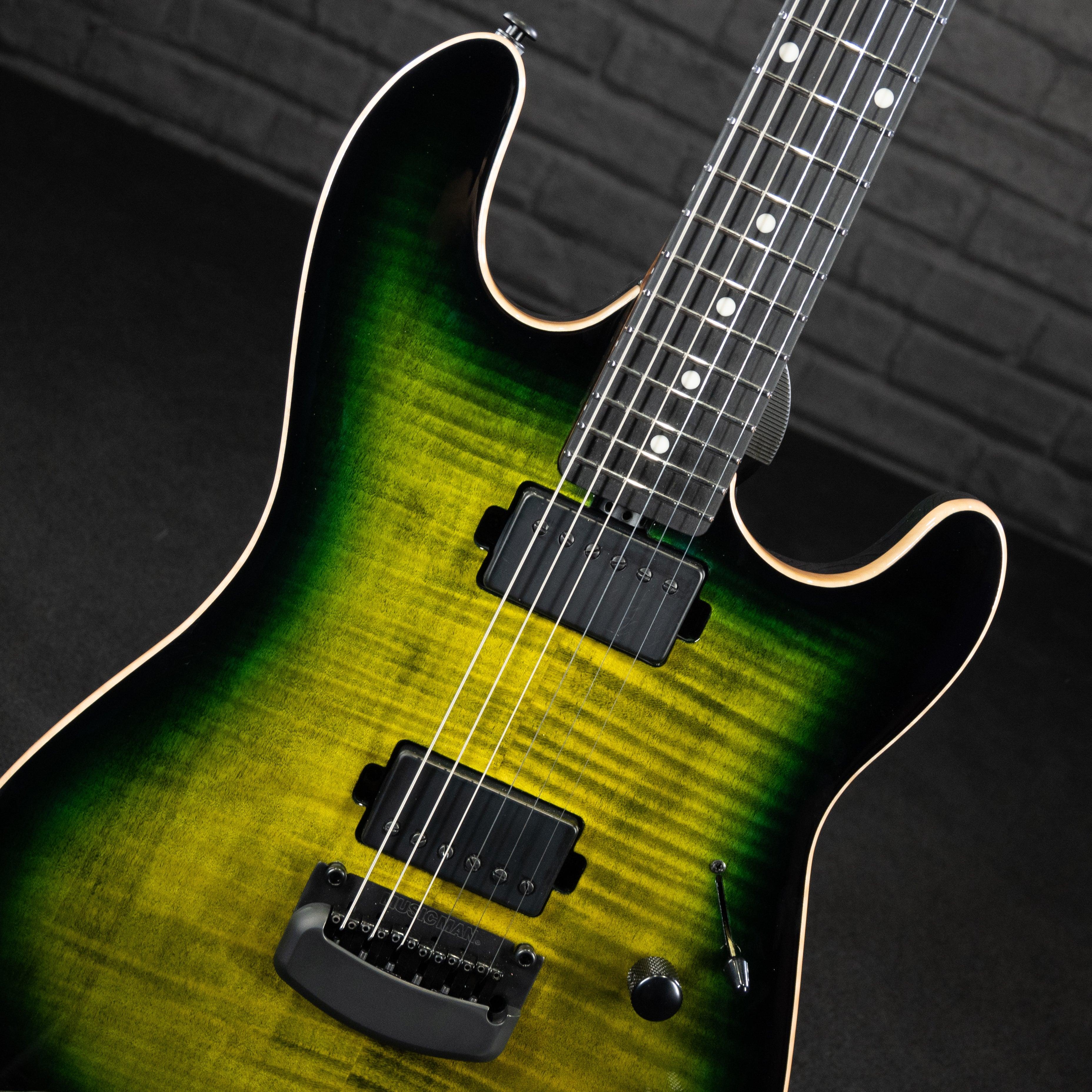 Ernie Ball Music Man Sabre Guitar HH Electric Guitar (Gator Burst) - Impulse Music Co.