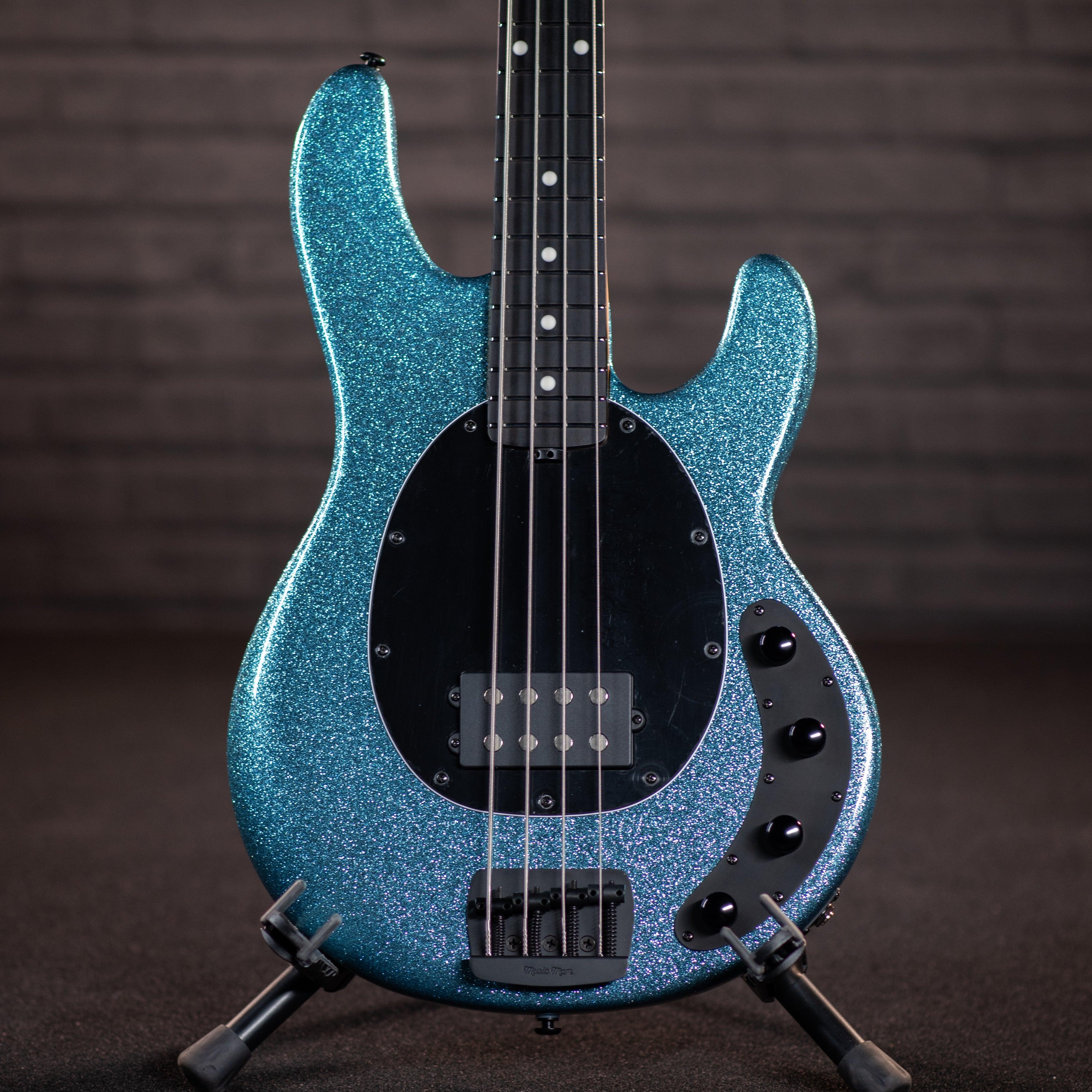 Ernie Ball Music Man Stingray Special 4 H Electric Bass (Aqua Sparkle) - Impulse Music Co.