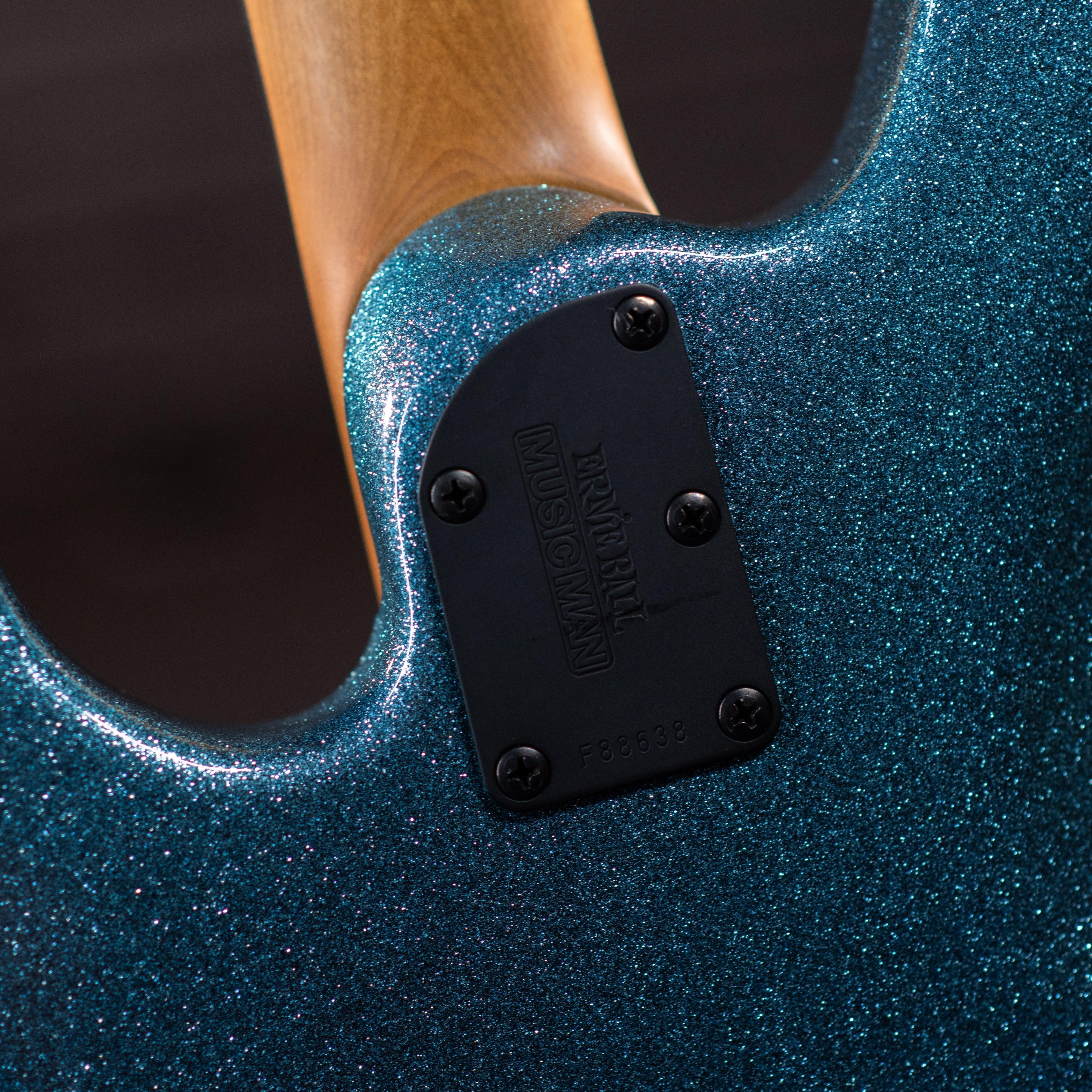 Ernie Ball Music Man Stingray Special 4 H Electric Bass (Aqua Sparkle) - Impulse Music Co.