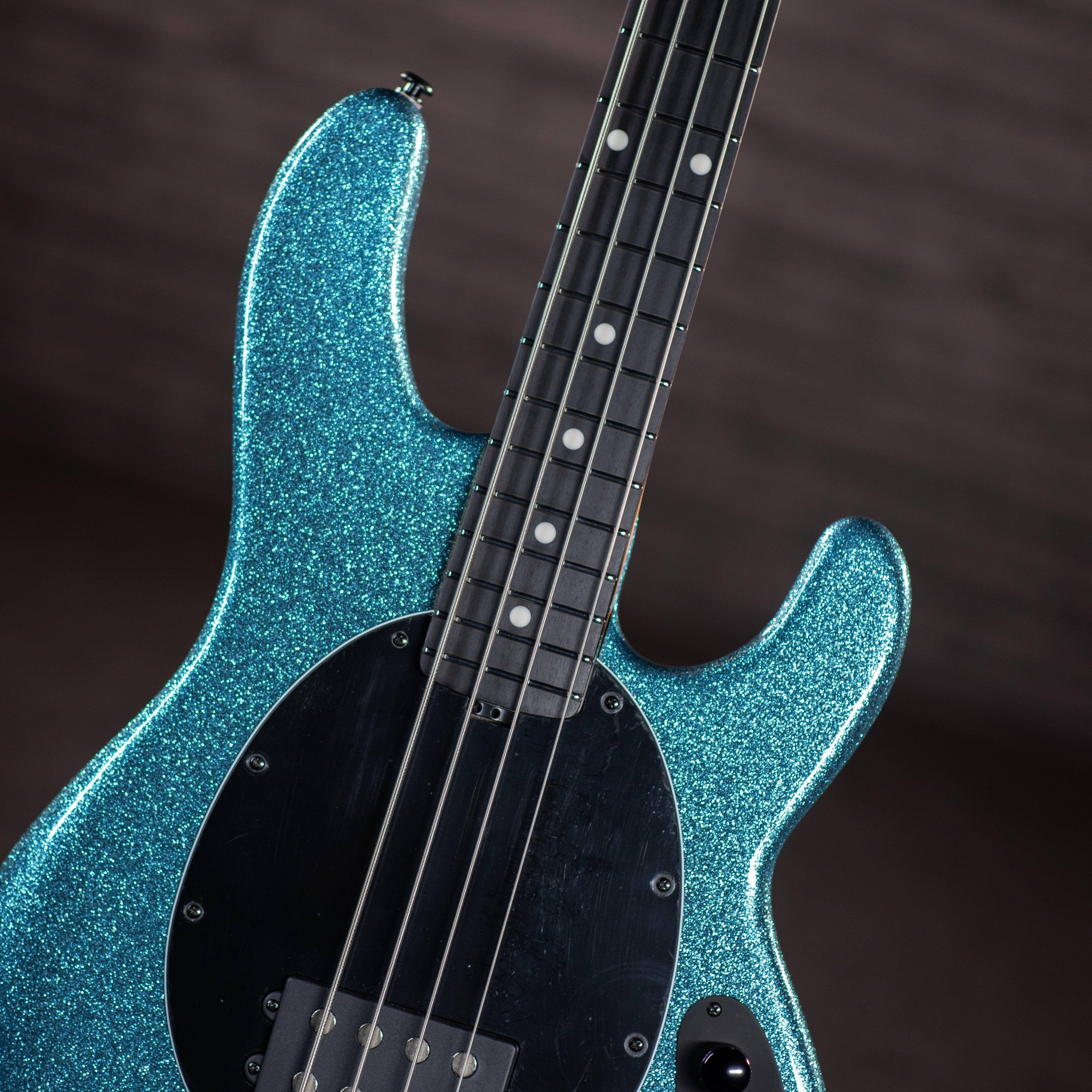Ernie Ball Music Man Stingray Special 4 H Electric Bass (Aqua Sparkle) - Impulse Music Co.
