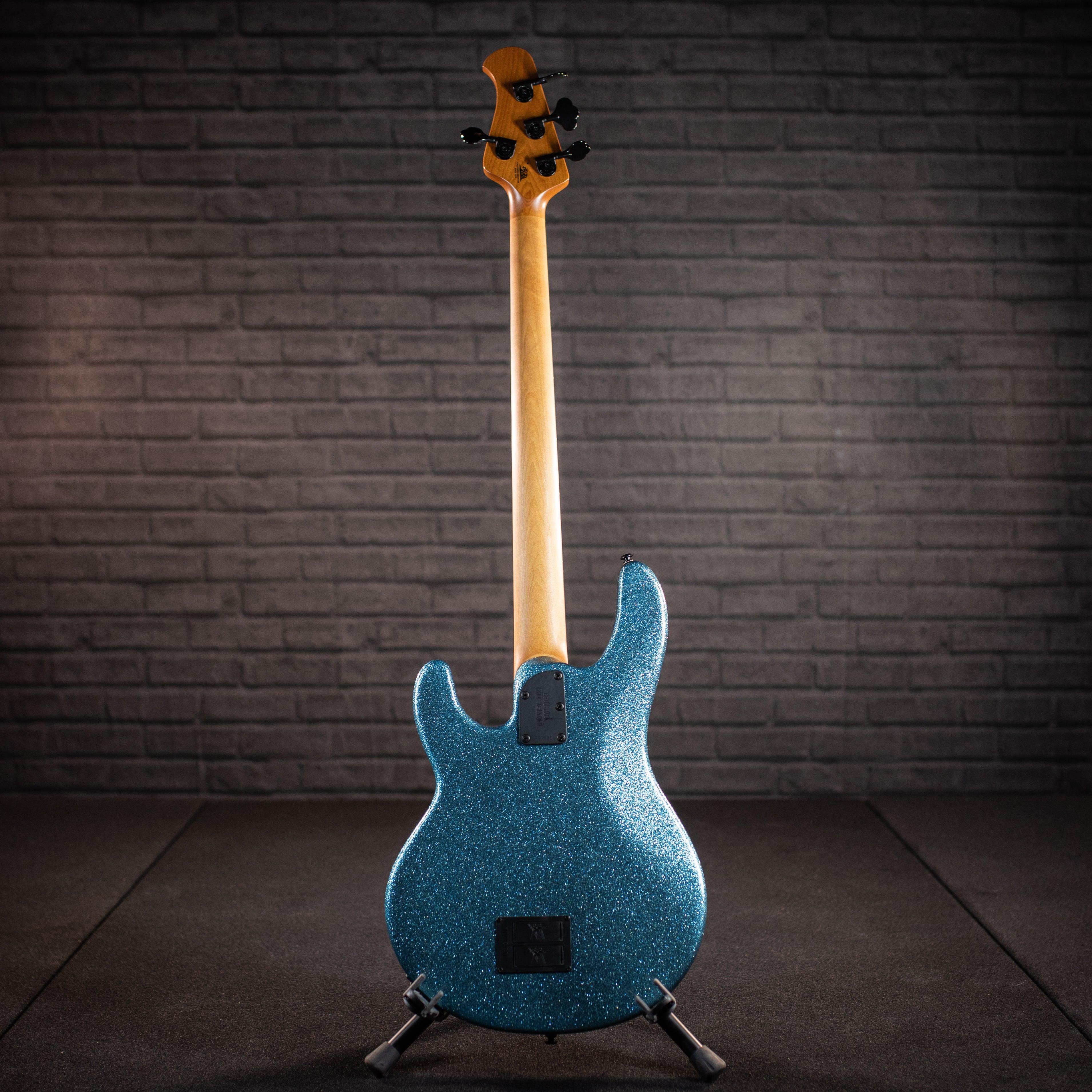 Ernie Ball Music Man Stingray Special 4 H Electric Bass (Aqua Sparkle) - Impulse Music Co.