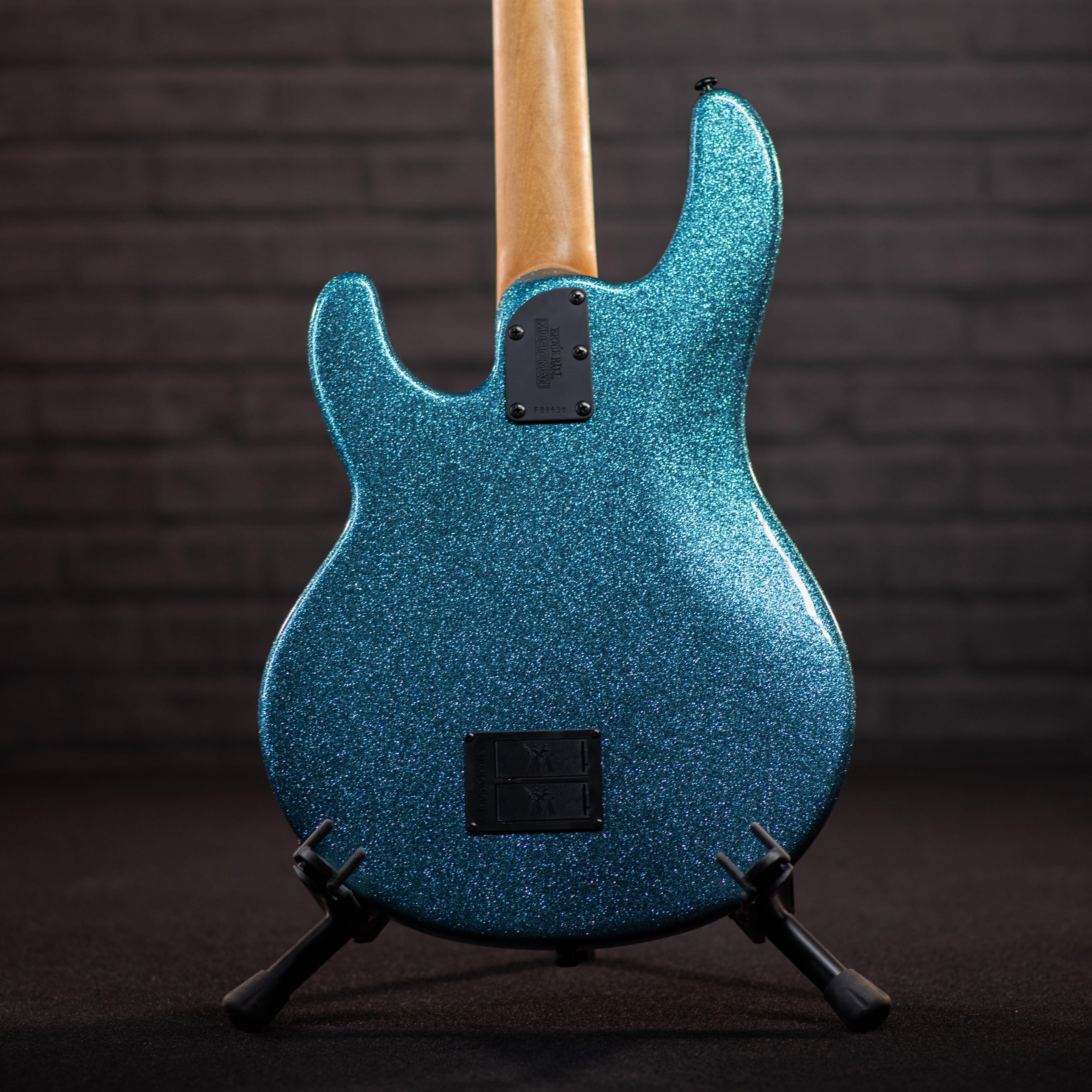 Ernie Ball Music Man Stingray Special 4 H Electric Bass (Aqua Sparkle) - Impulse Music Co.