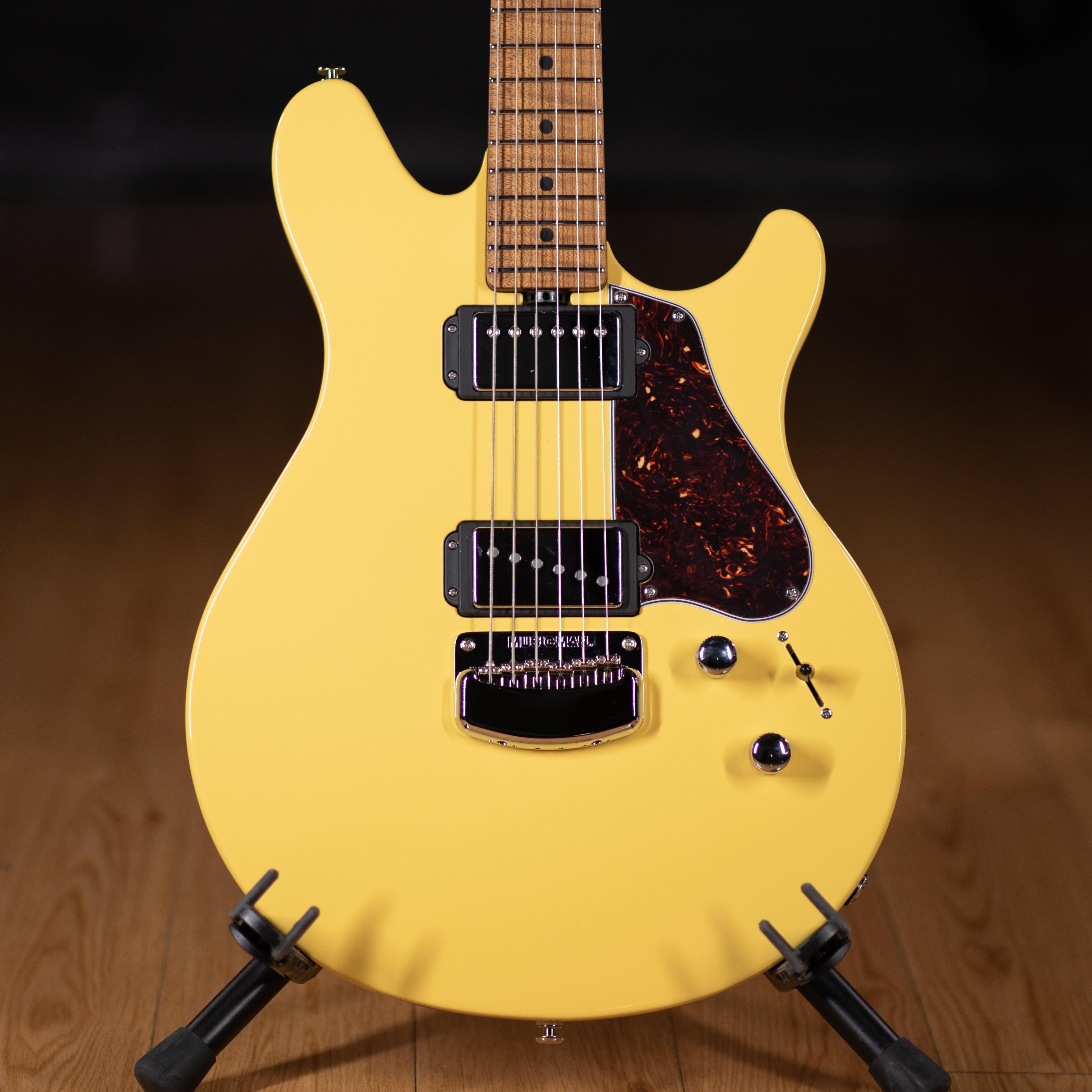 Ernie Ball Music Man Valentine TV Yellow Electric Guitar - Impulse Music Co.