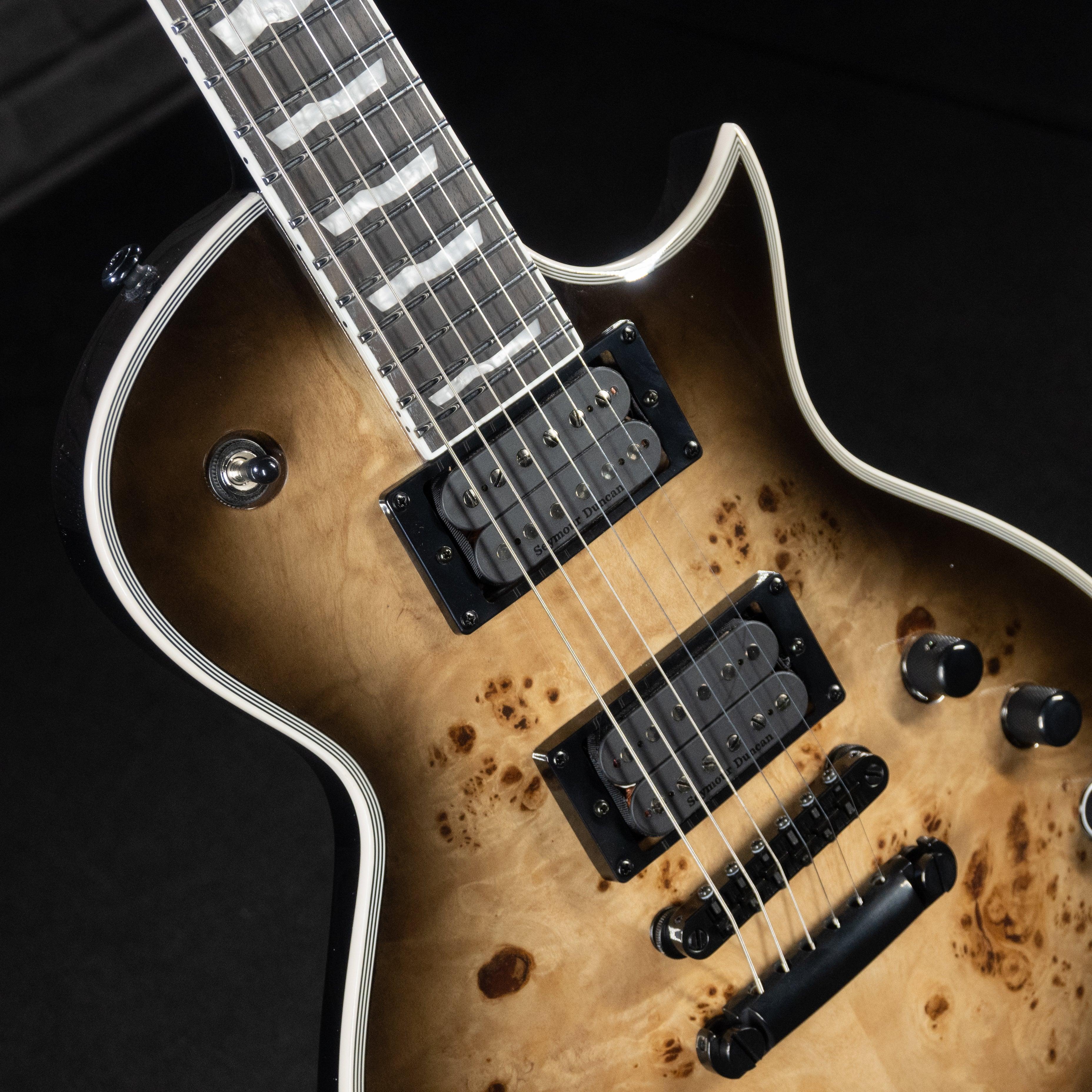 ESP LTD EC-1000 Electric Guitar (Black Natural Burst) - Impulse Music Co.