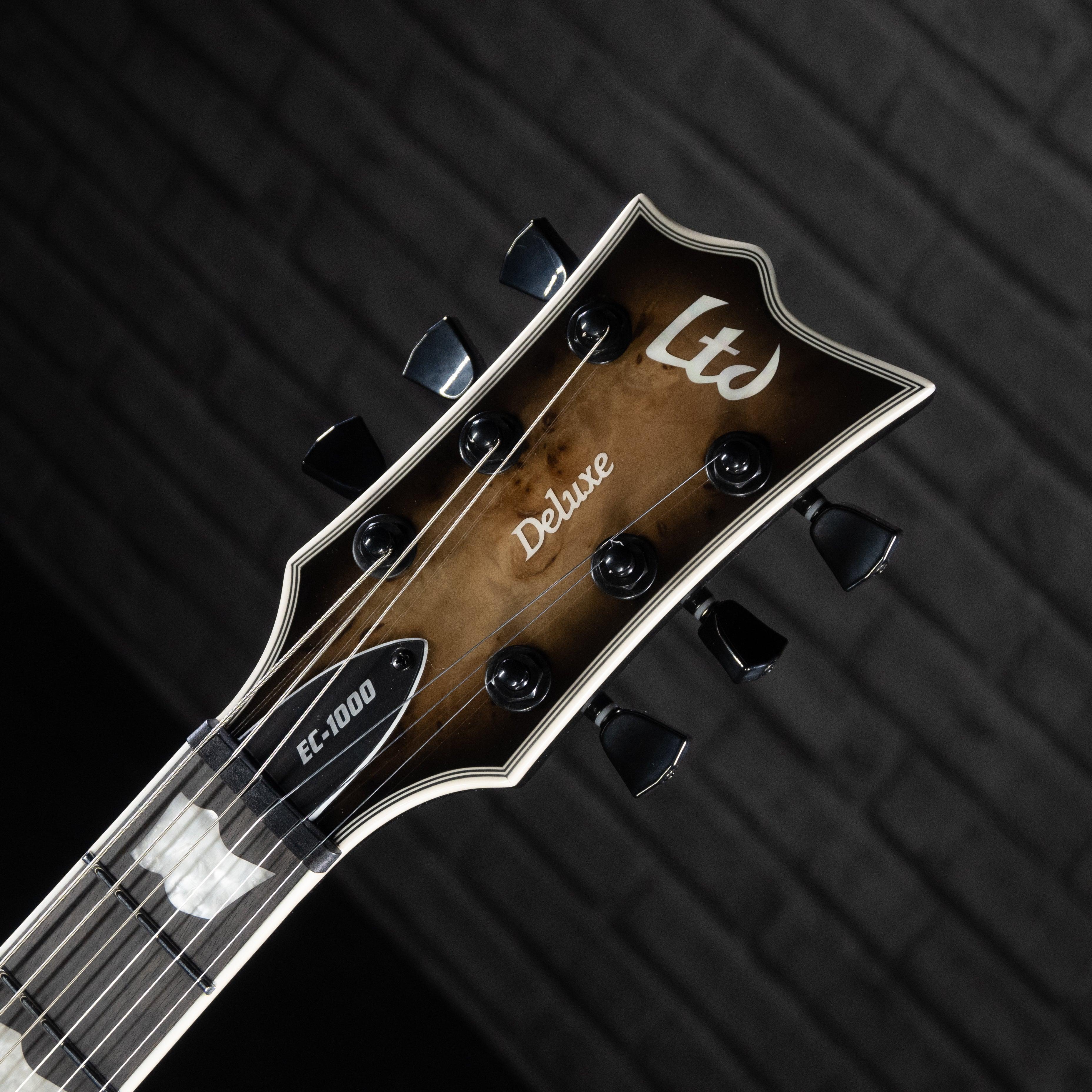 ESP LTD EC-1000 Electric Guitar (Black Natural Burst) - Impulse Music Co.