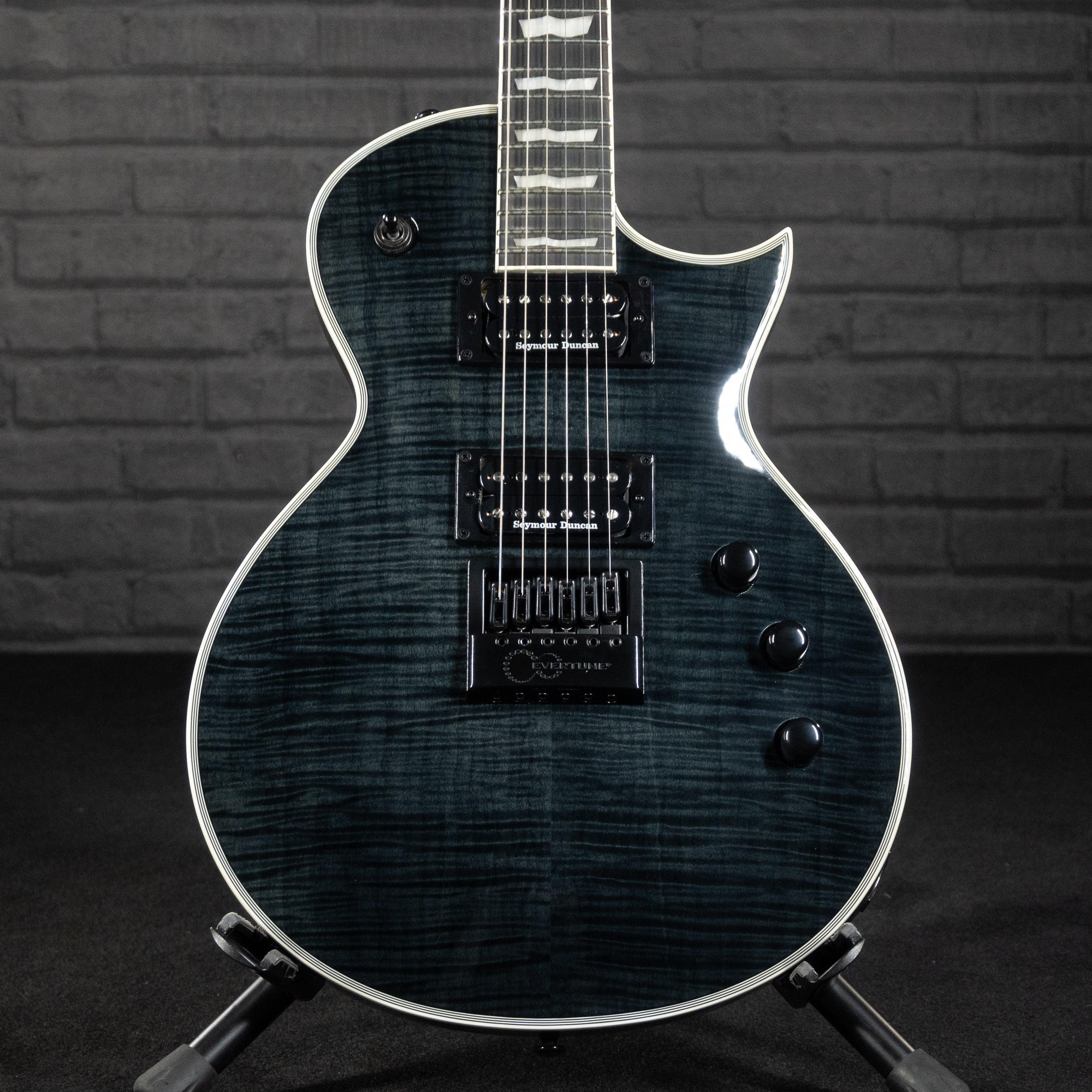 ESP LTD EC-1000ET Evertune Electric Guitar (See Thru Black) USED - Impulse Music Co.