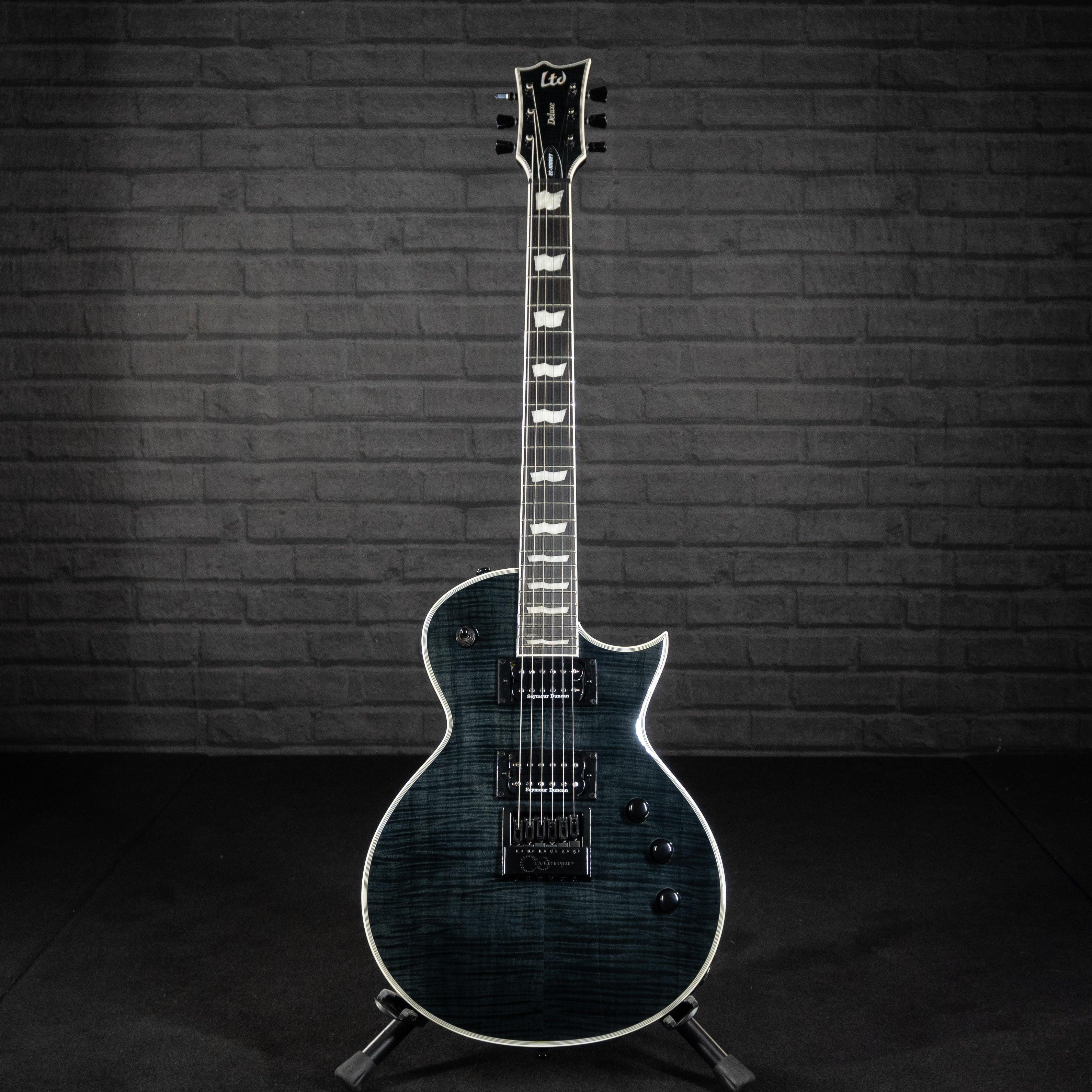 ESP LTD EC-1000ET Evertune Electric Guitar (See Thru Black) USED - Impulse Music Co.