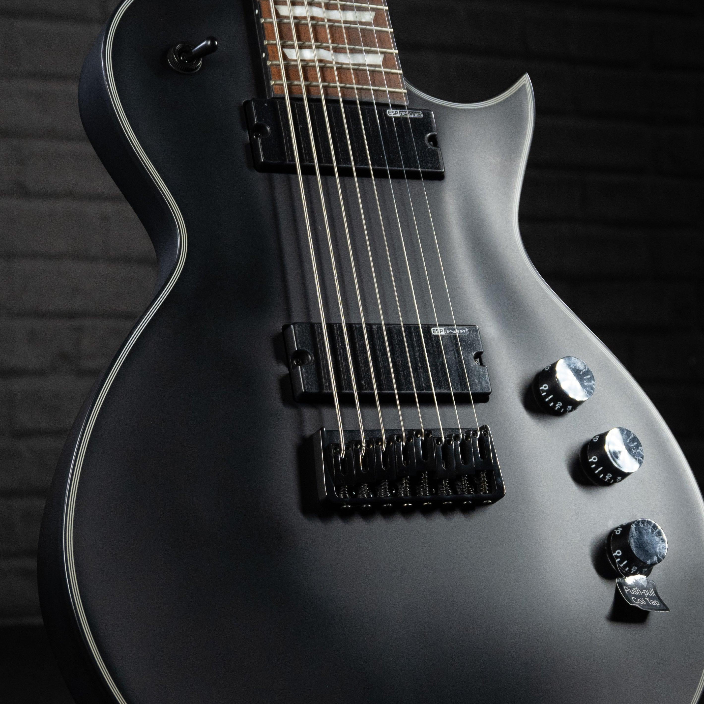 ESP LTD EC-258 Electric Guitar (Black Satin) B-stock - Impulse Music Co.