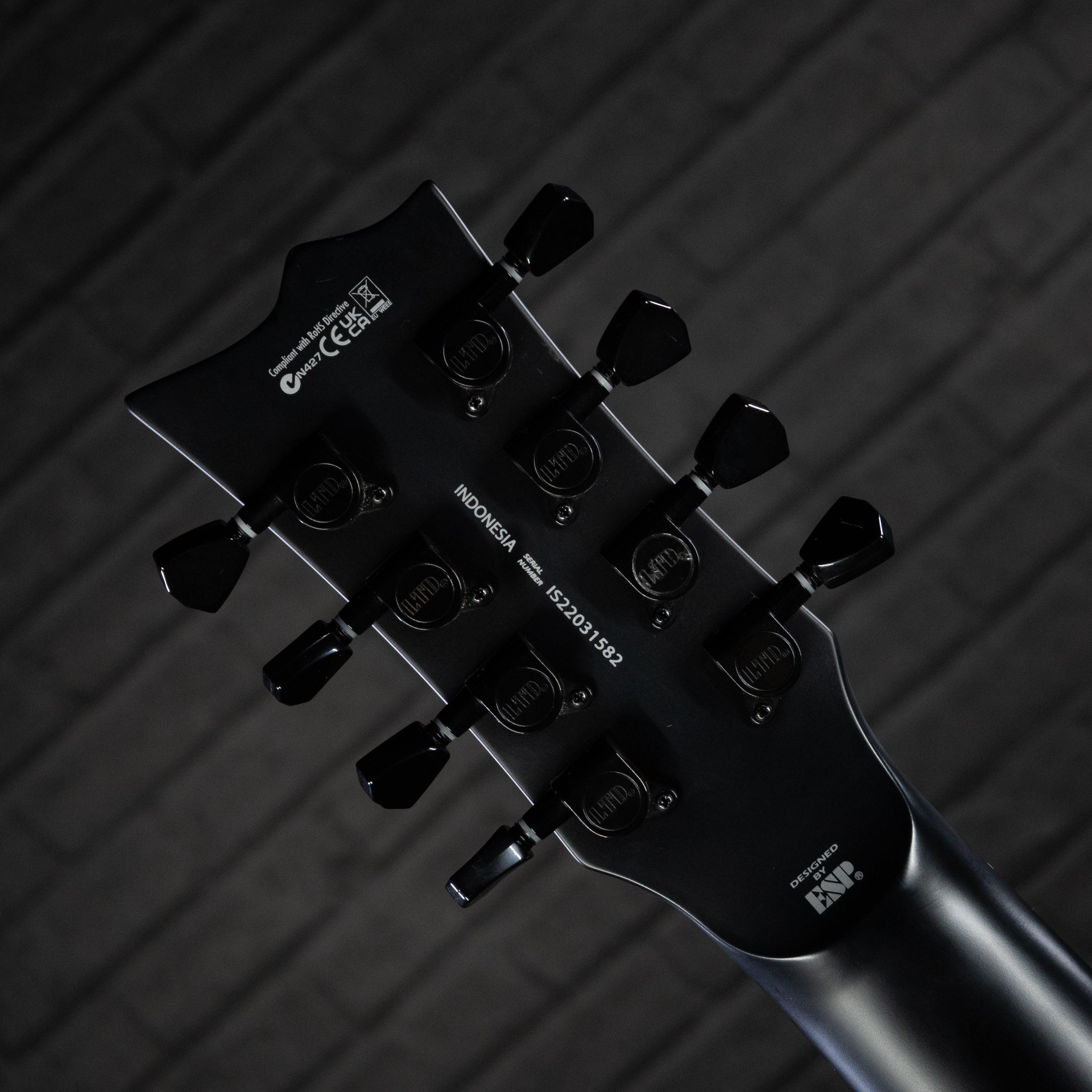 ESP LTD EC-258 Electric Guitar (Black Satin) B-stock - Impulse Music Co.