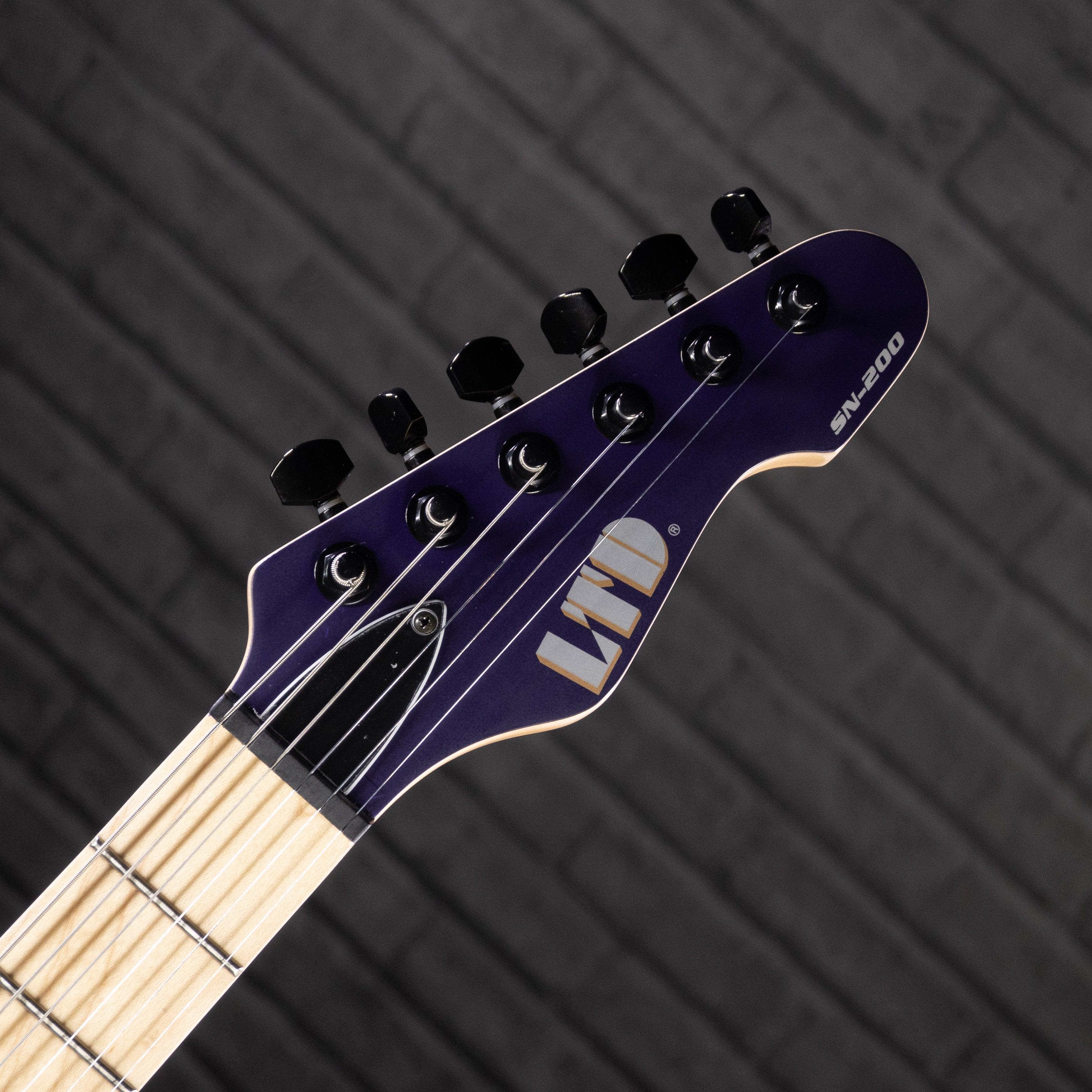 ESP LTD SN-200HT (Dark Metallic Purple Satin) - Impulse Music Co.