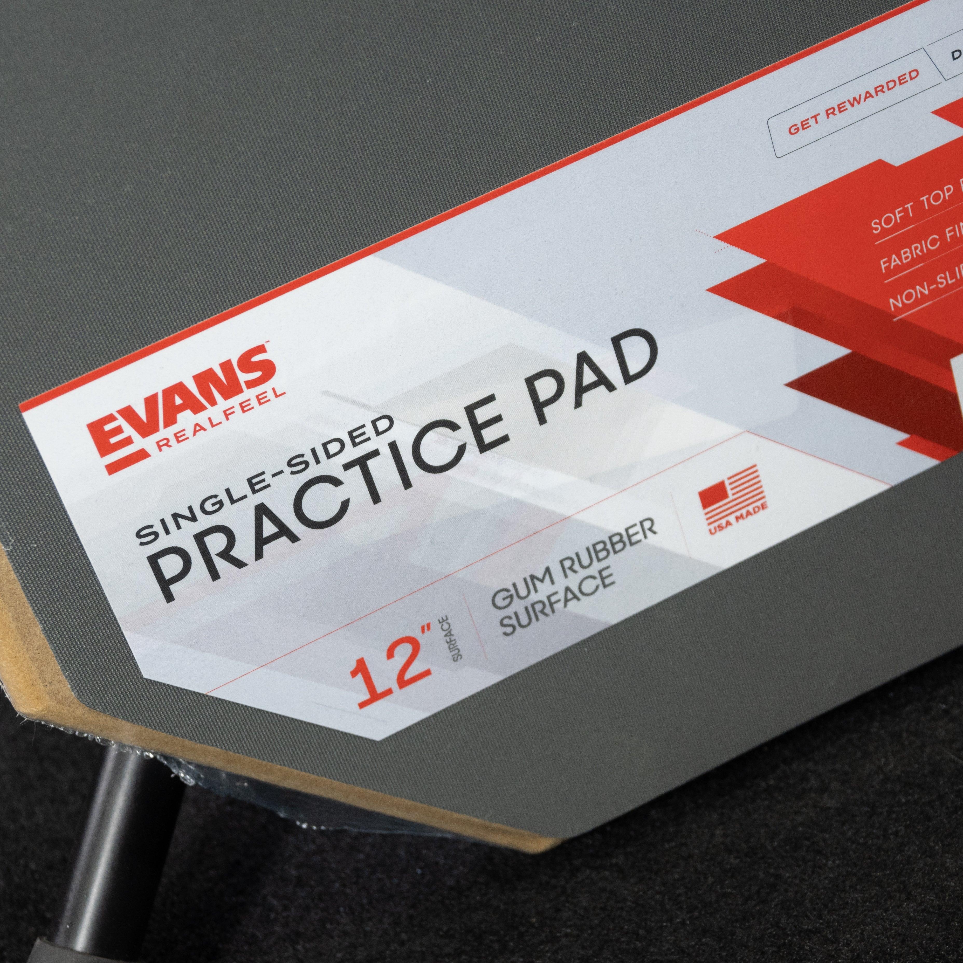 Evans RealFeel Practice Pad 12" - Impulse Music Co.