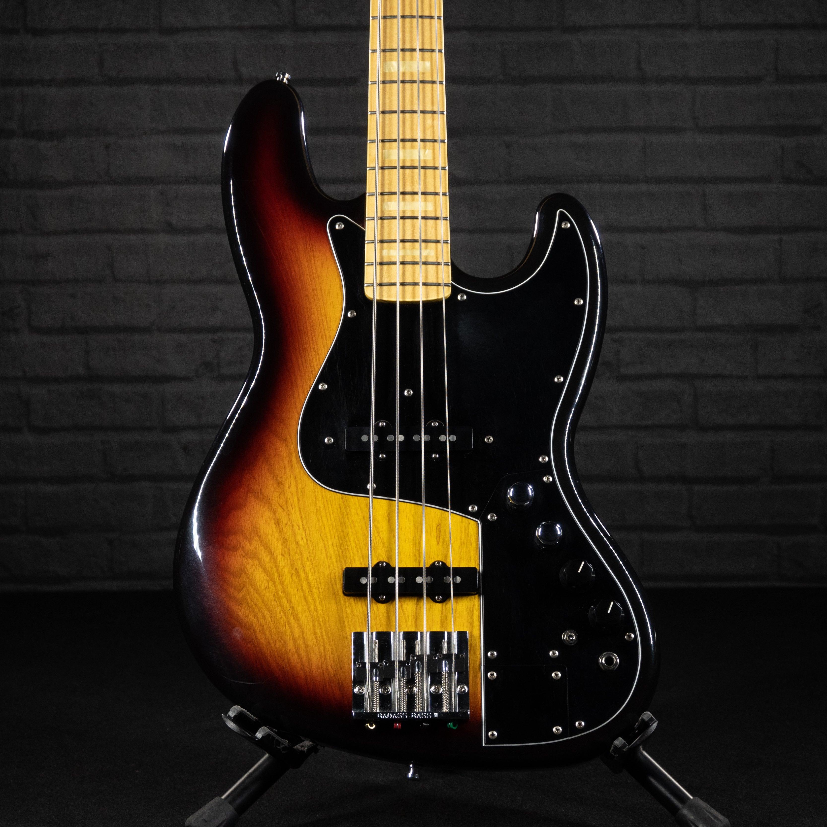 Fender Marcus Miller Signature Jazz Bass MIJ (Three-Color Sunburst) USED - Impulse Music Co.
