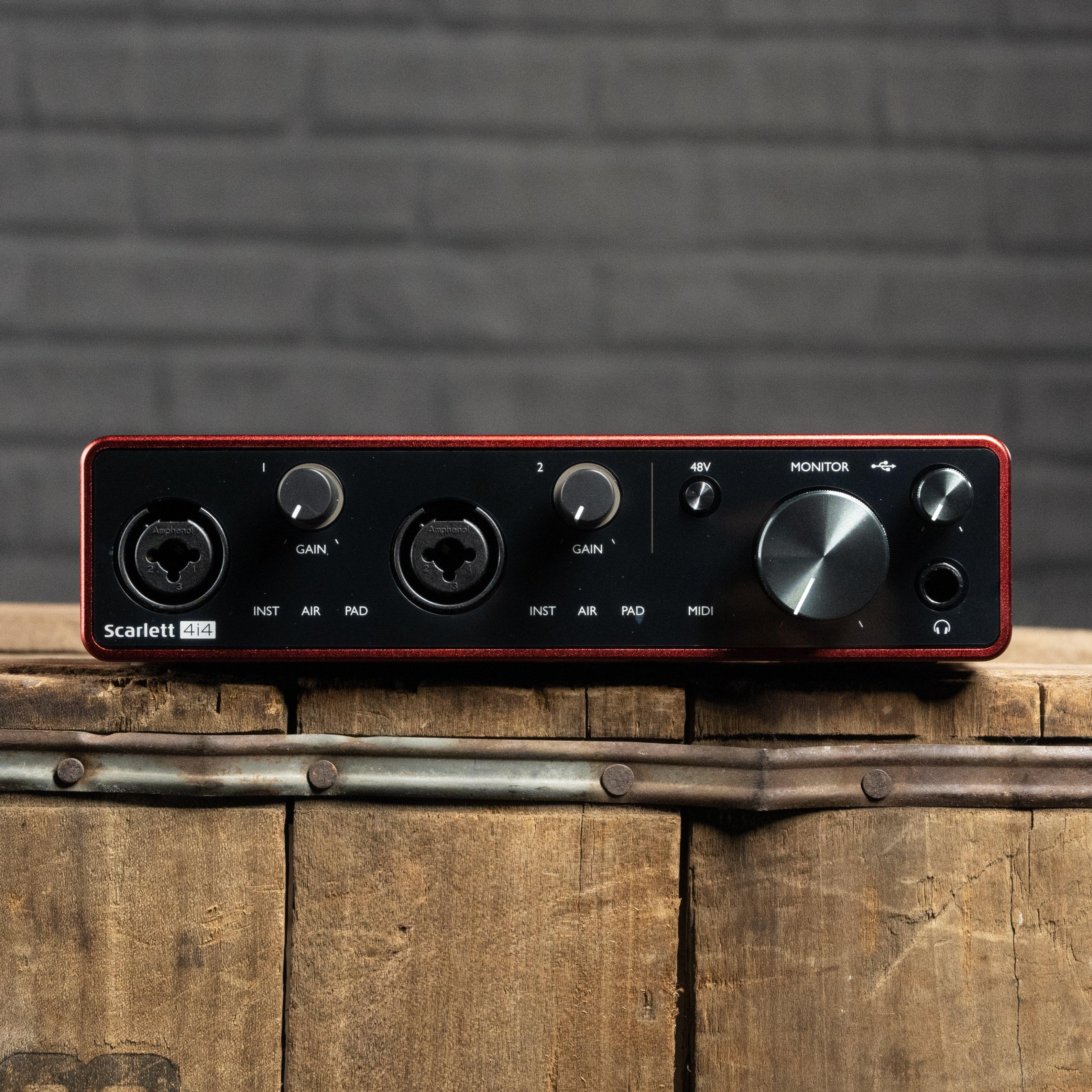 Focusrite Scarlett 4i4 Audio Interface - Impulse Music Co.