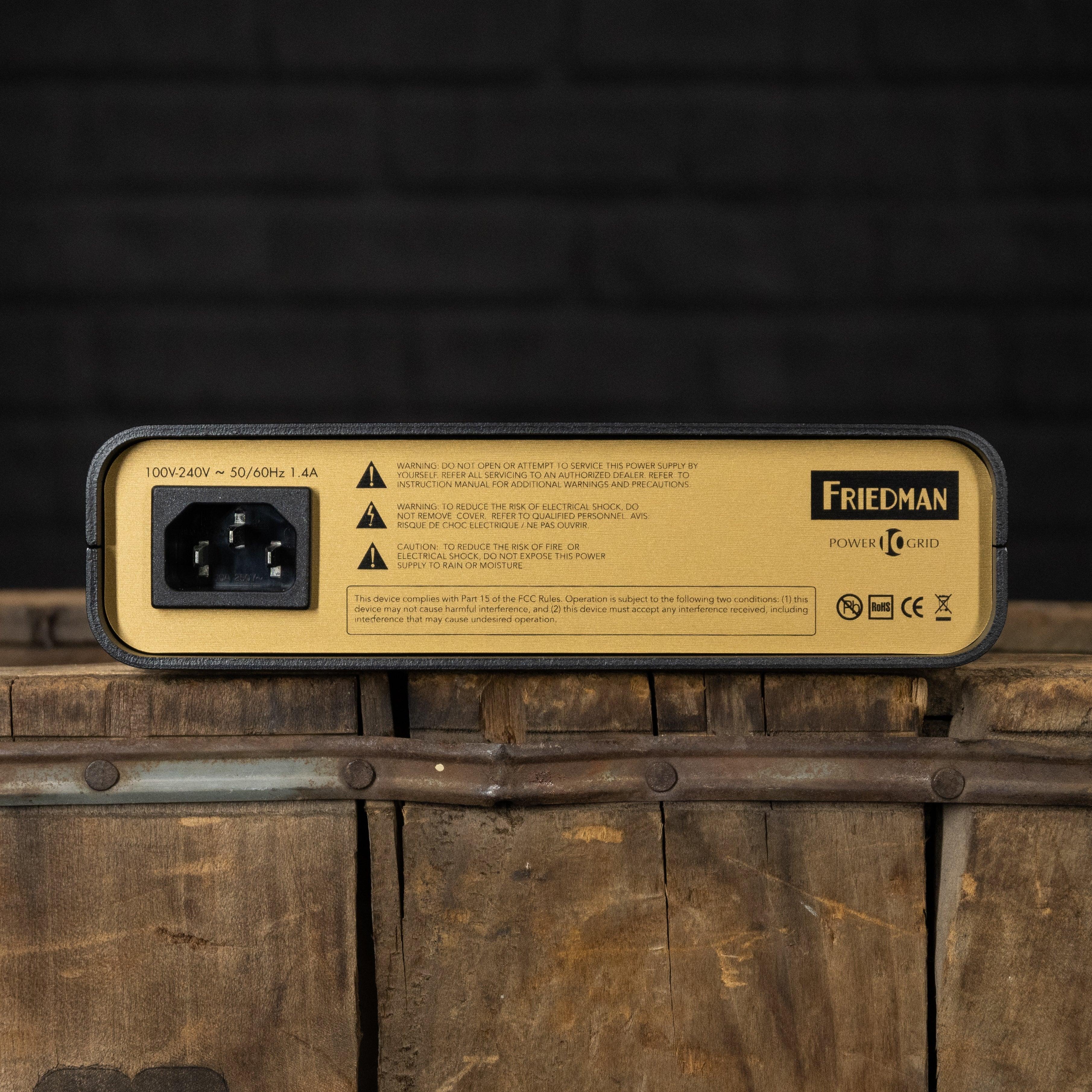 Friedman Amplification Power 10 Grid Universal Power Supply - Impulse Music Co.