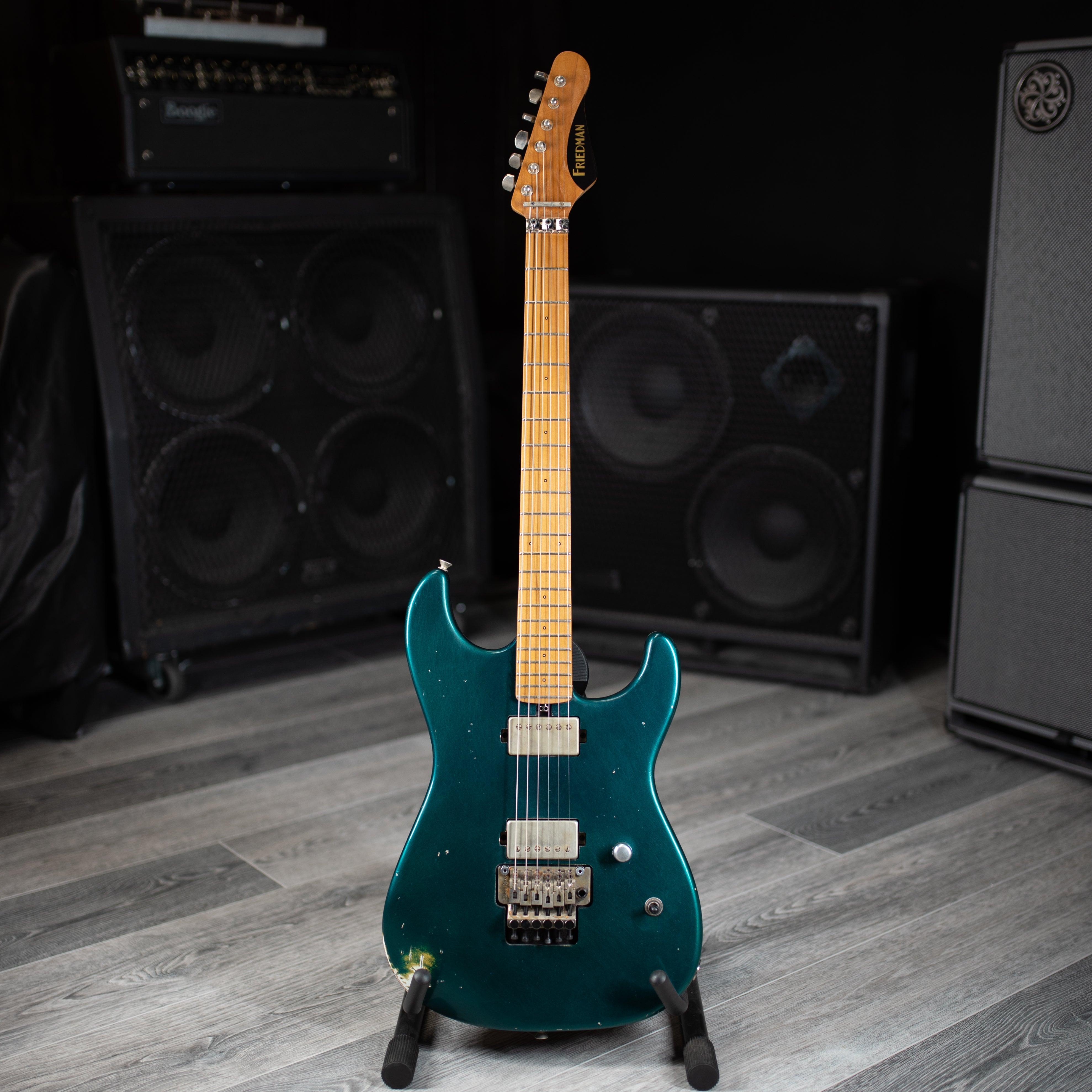Friedman Cali 22 Roasted Maple Neck Candy Blue - Impulse Music Co.