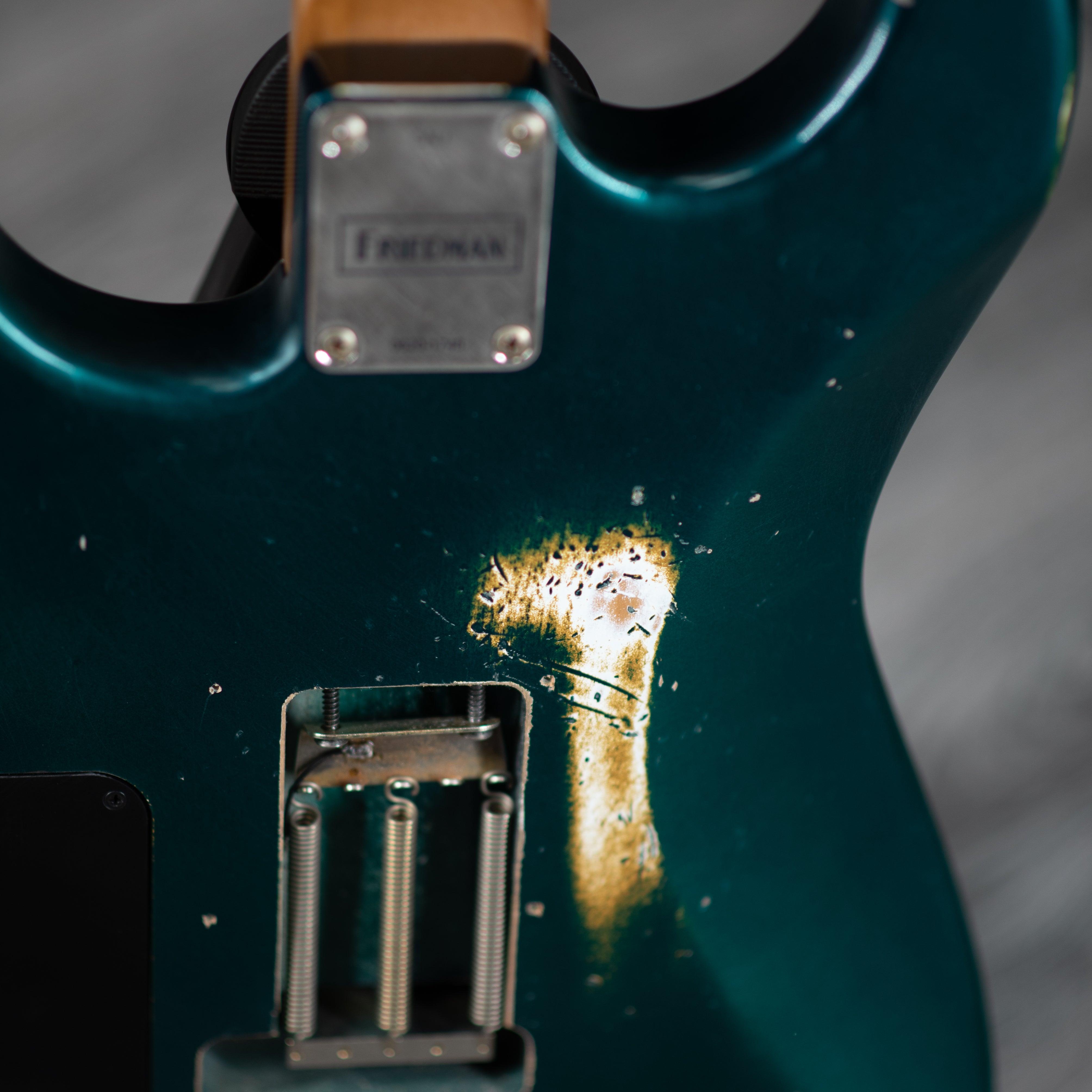 Friedman Cali 22 Roasted Maple Neck Candy Blue - Impulse Music Co.