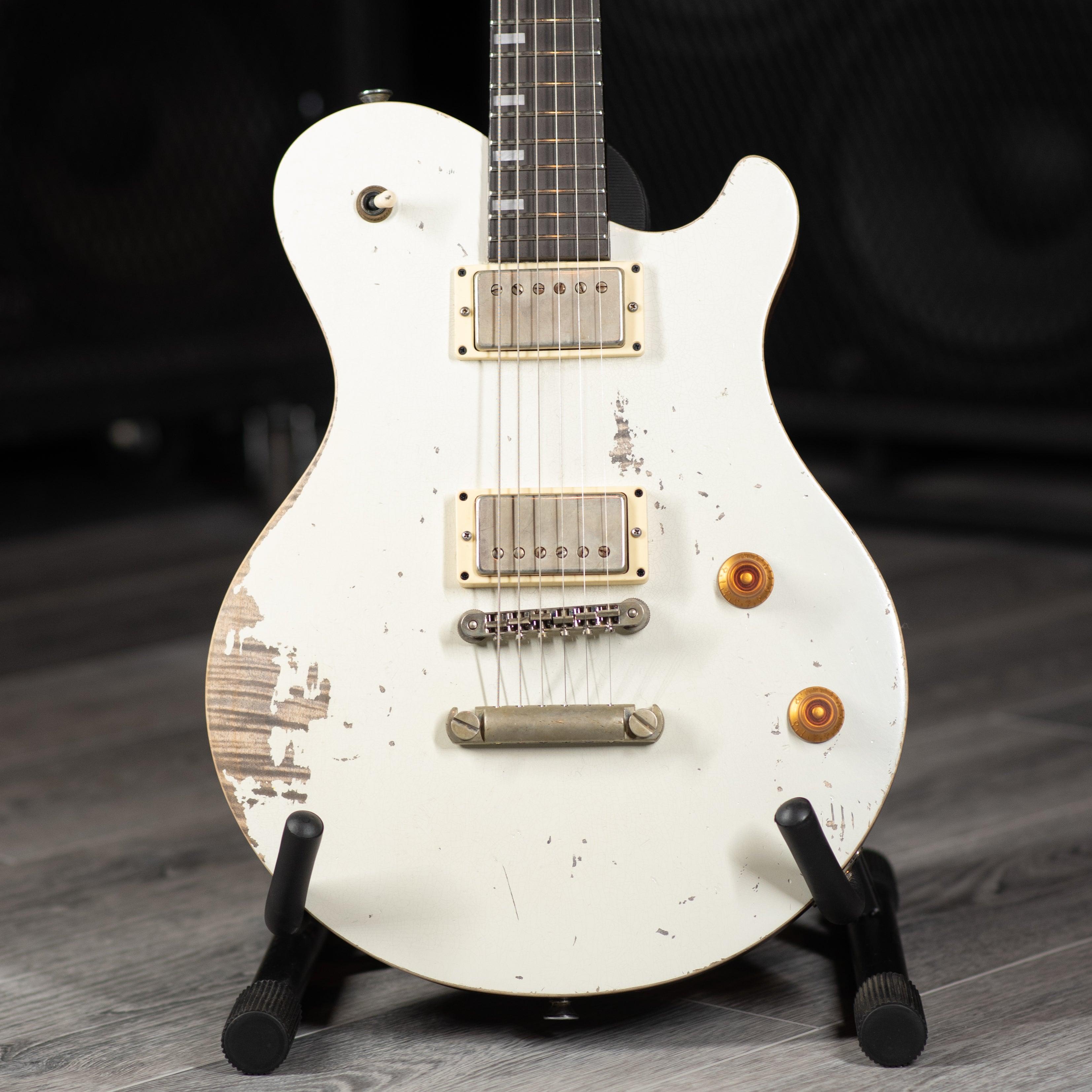 Friedman Metro D Vintage White w/Flame Relic - Impulse Music Co.