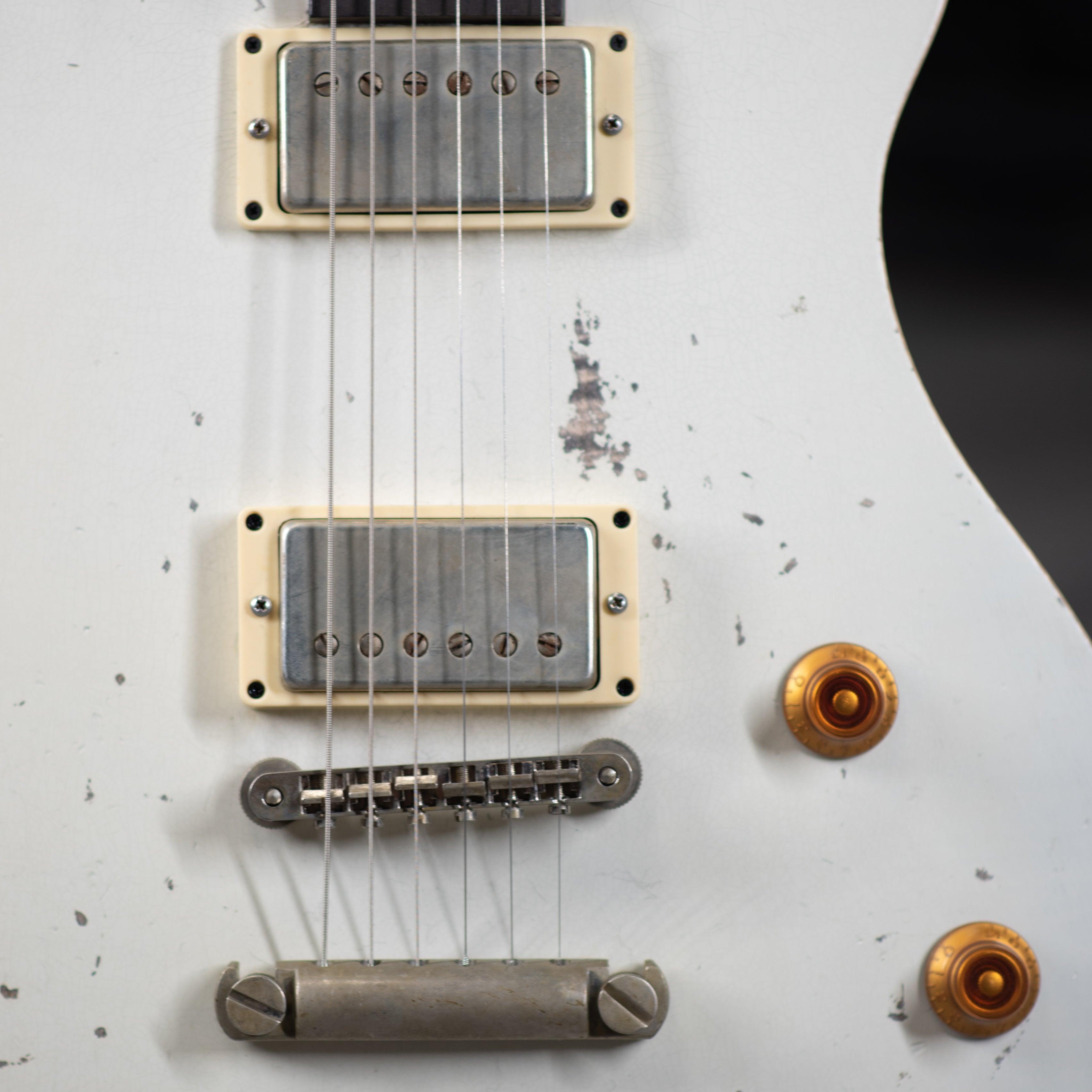 Friedman Metro D Vintage White w/Flame Relic - Impulse Music Co.