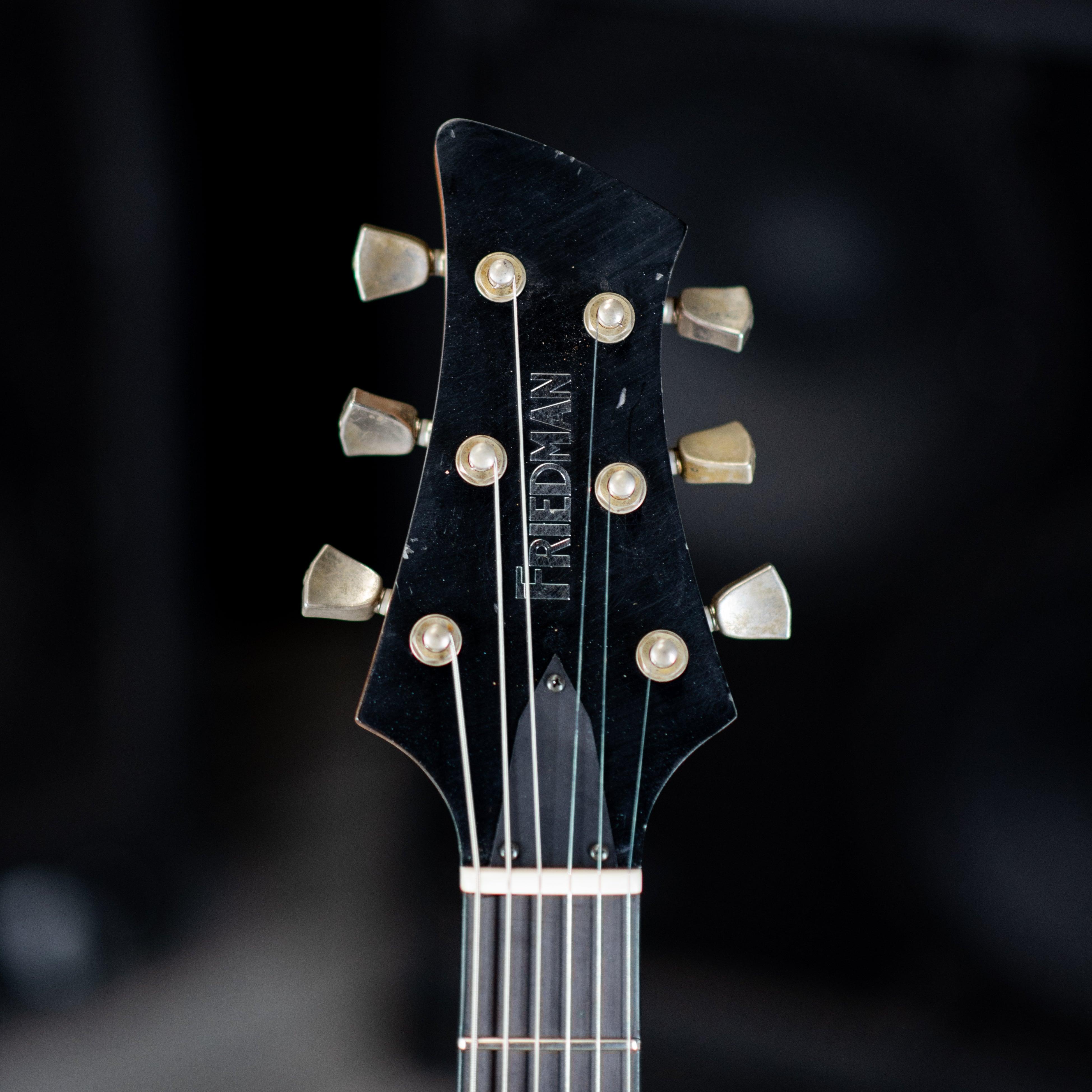 Friedman Metro D Vintage White w/Flame Relic - Impulse Music Co.