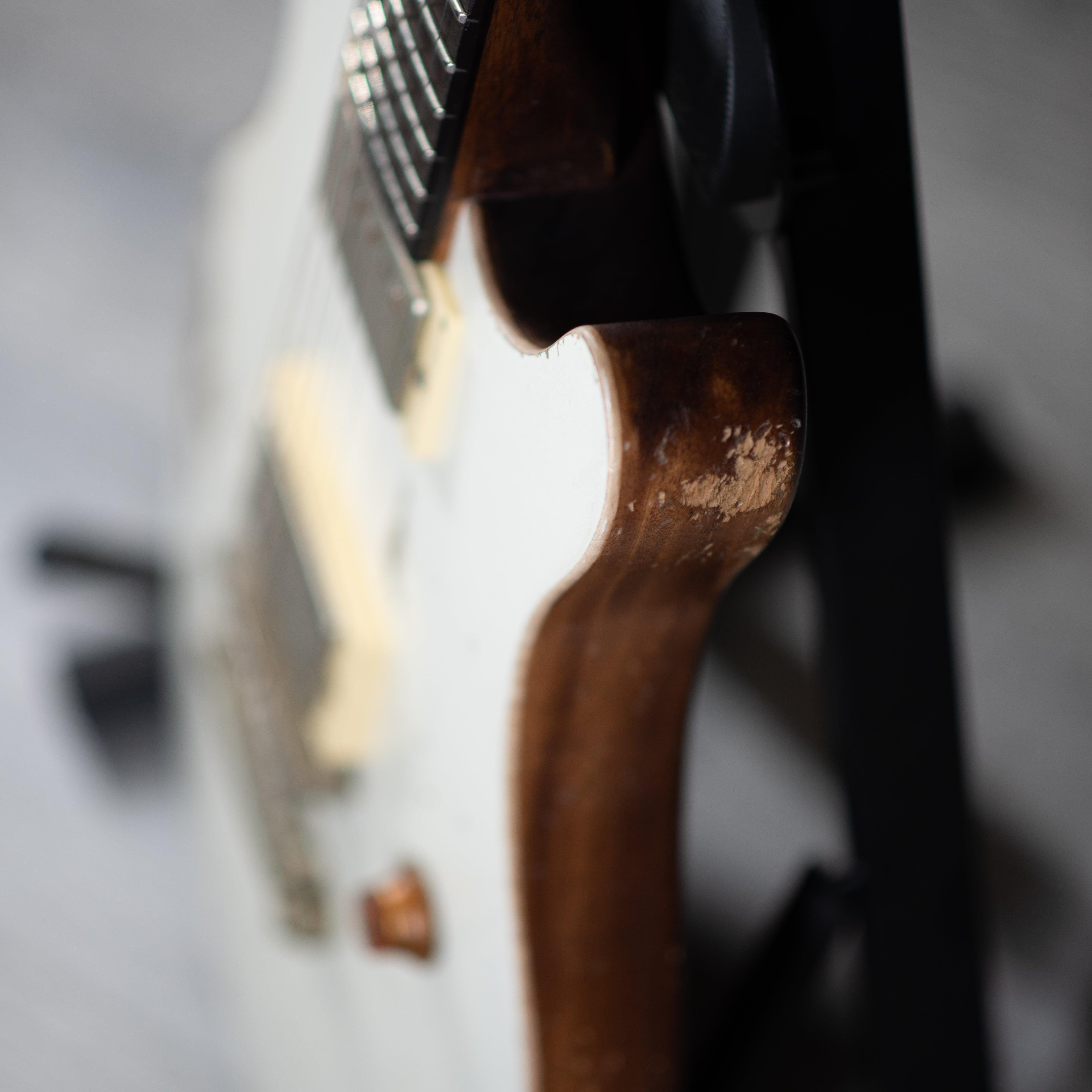 Friedman Metro D Vintage White w/Flame Relic - Impulse Music Co.