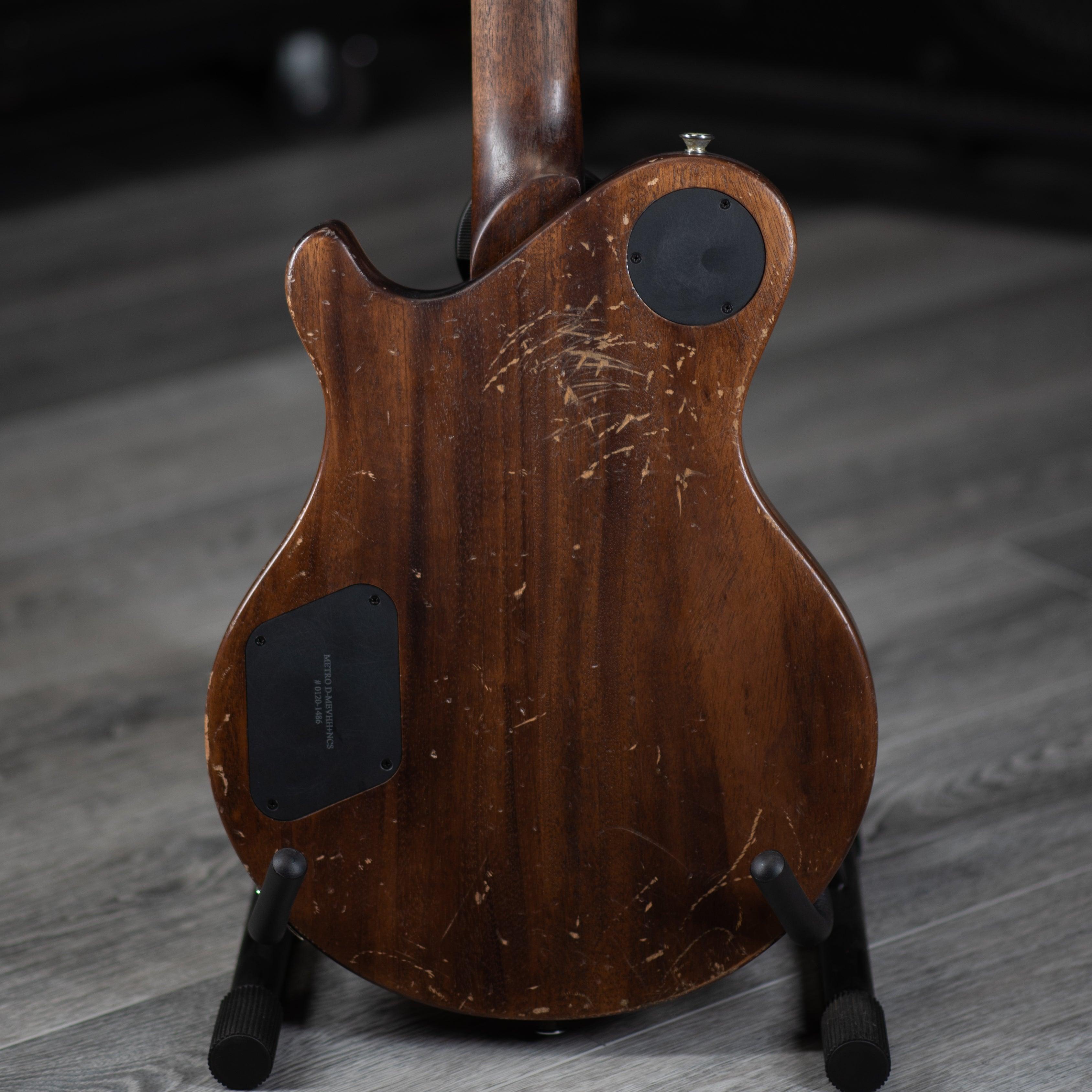 Friedman Metro D Vintage White w/Flame Relic - Impulse Music Co.