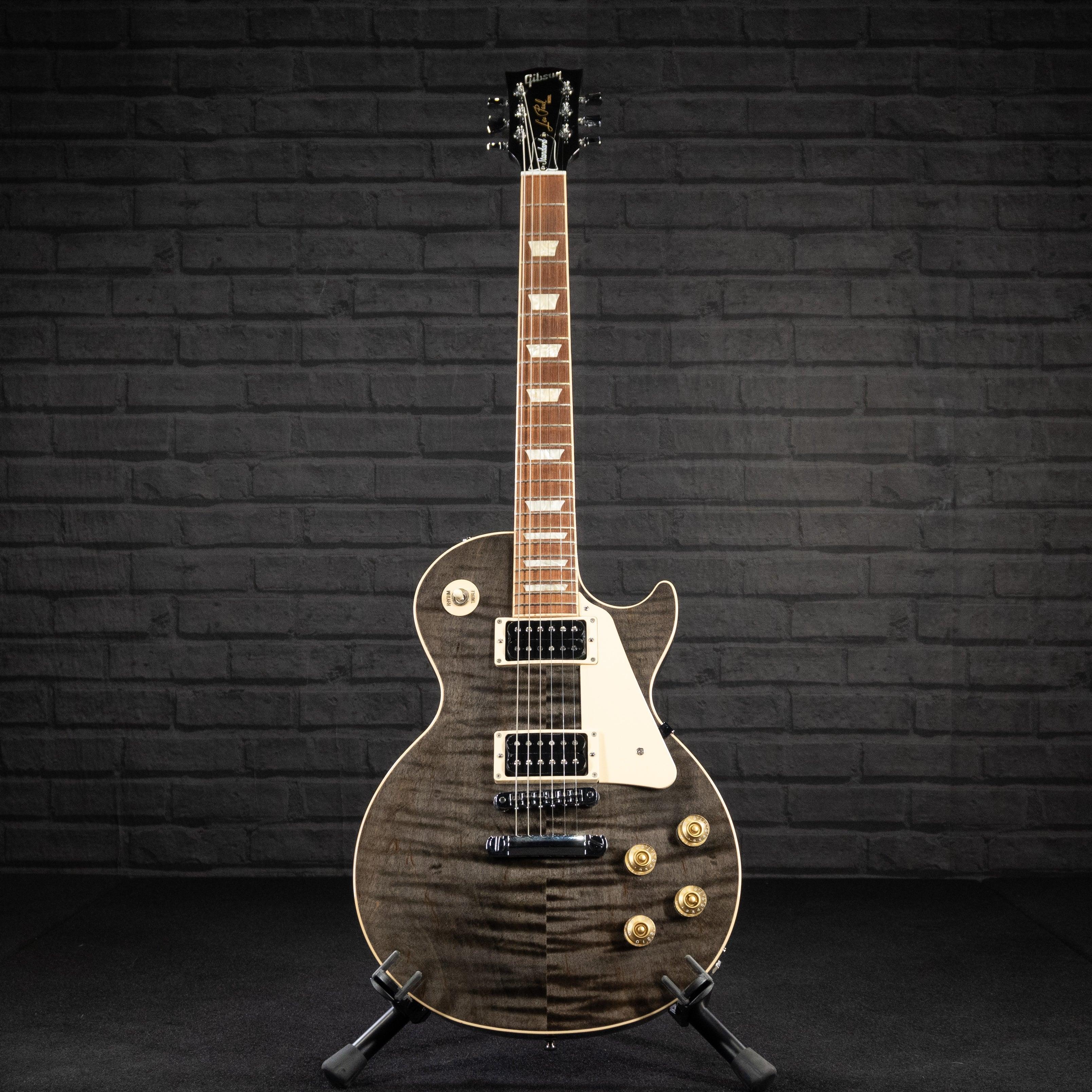 Gibson Les Paul T Trans Ebony Preowned - Impulse Music Co.