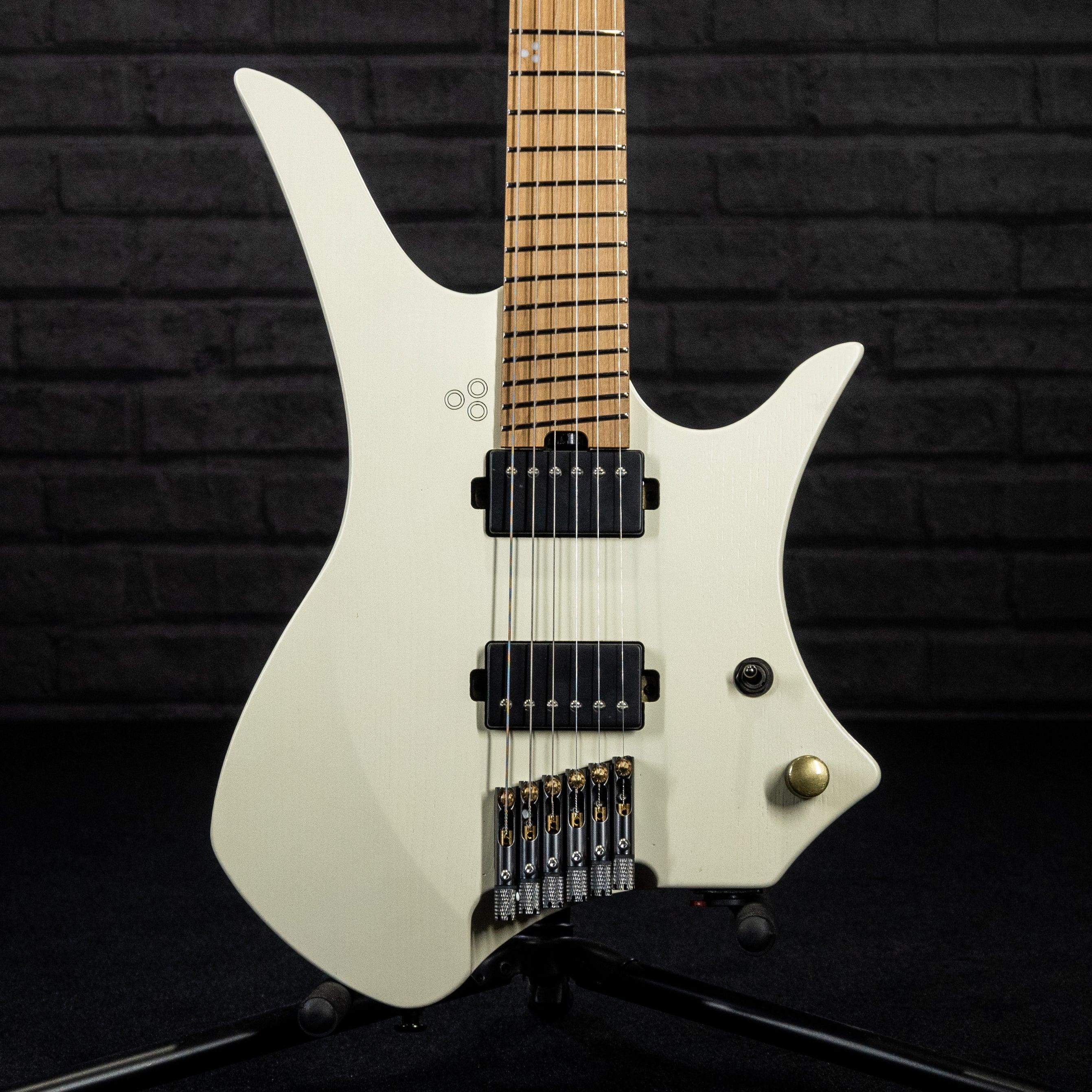 GOC C-Series Vajra 6 Electric Guitar (Worn Powder White) - Impulse Music Co.