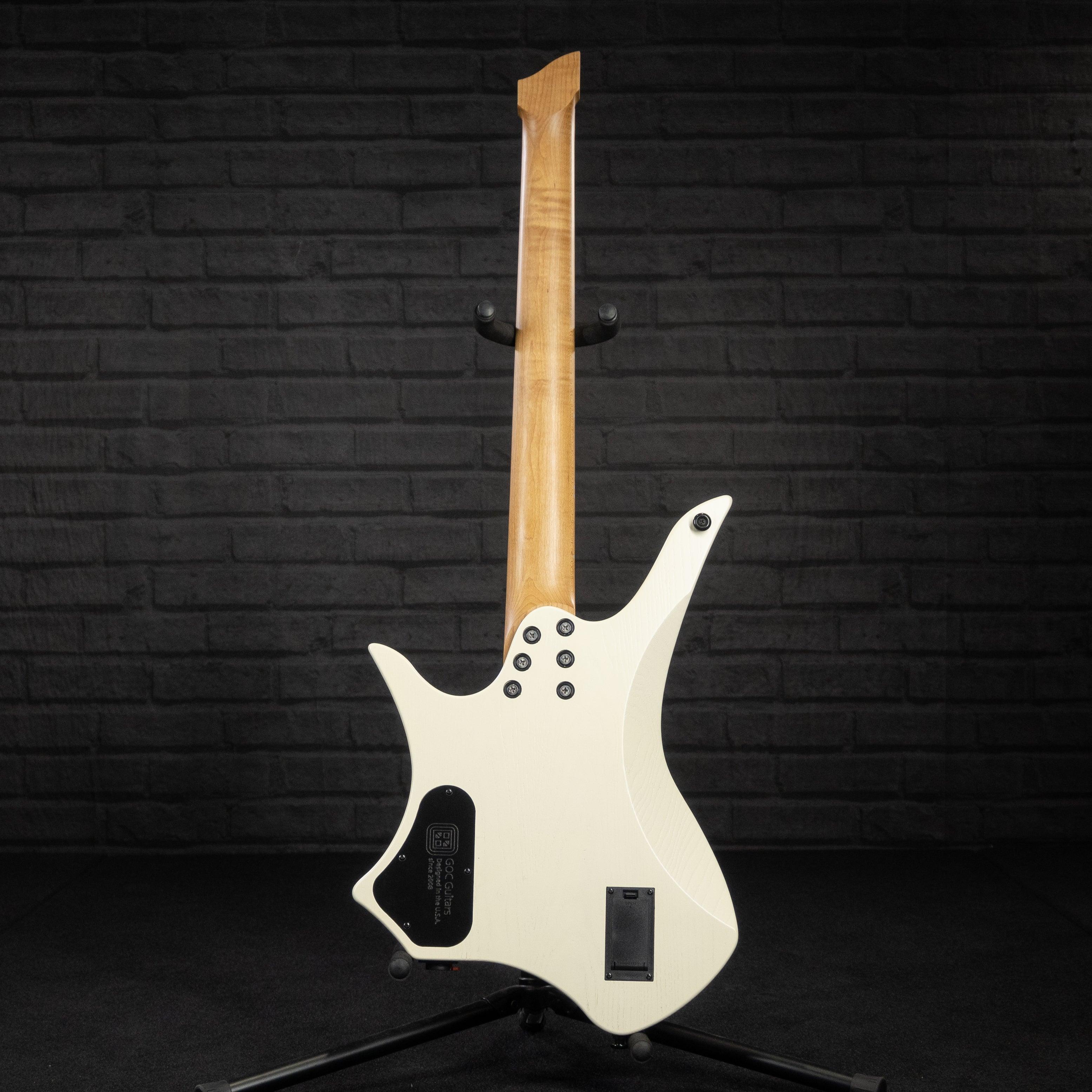 GOC C-Series Vajra 6 Electric Guitar (Worn Powder White) - Impulse Music Co.