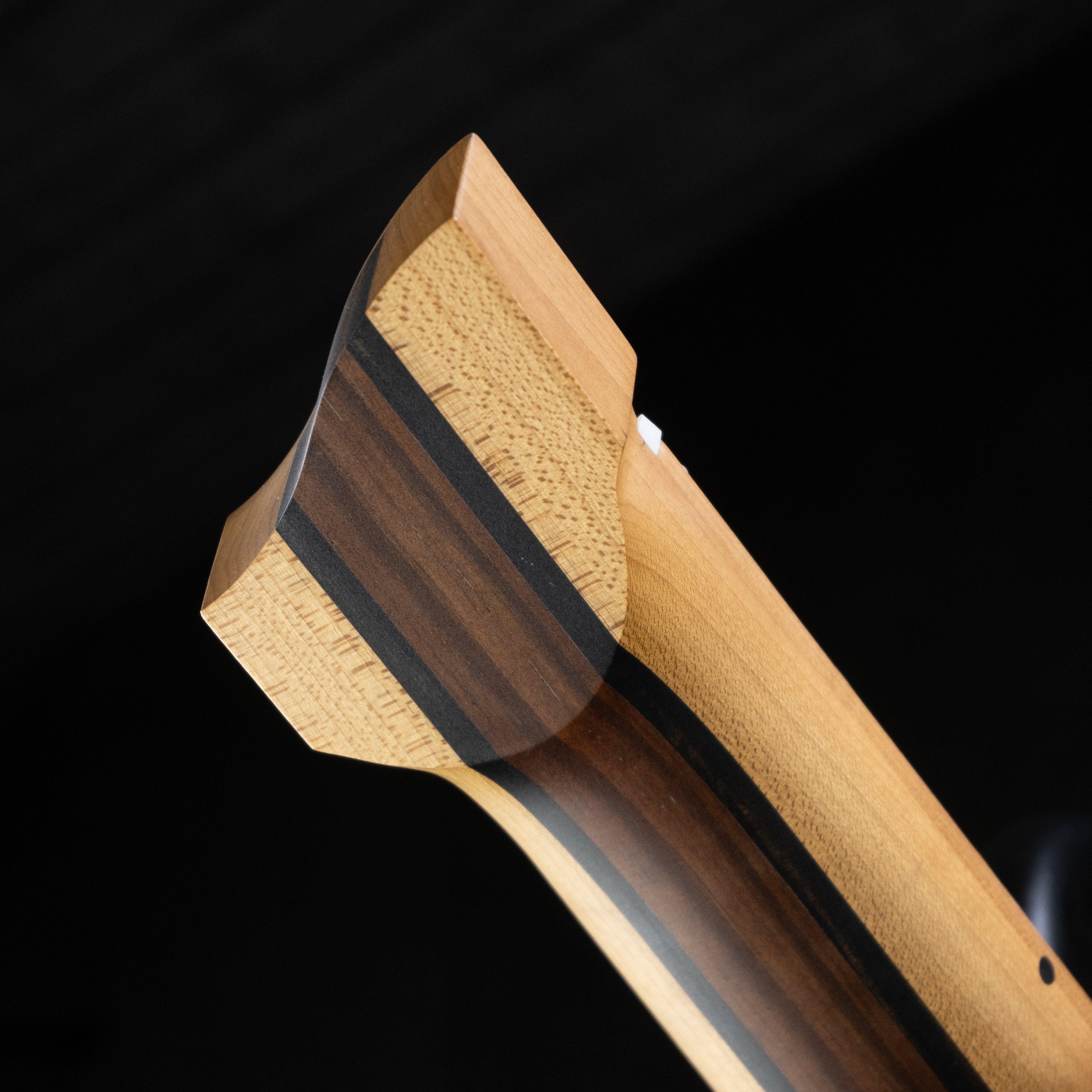 GOC E Series Materia 7 Headless 7-String(Emerald Burl Burst) - Impulse Music Co.