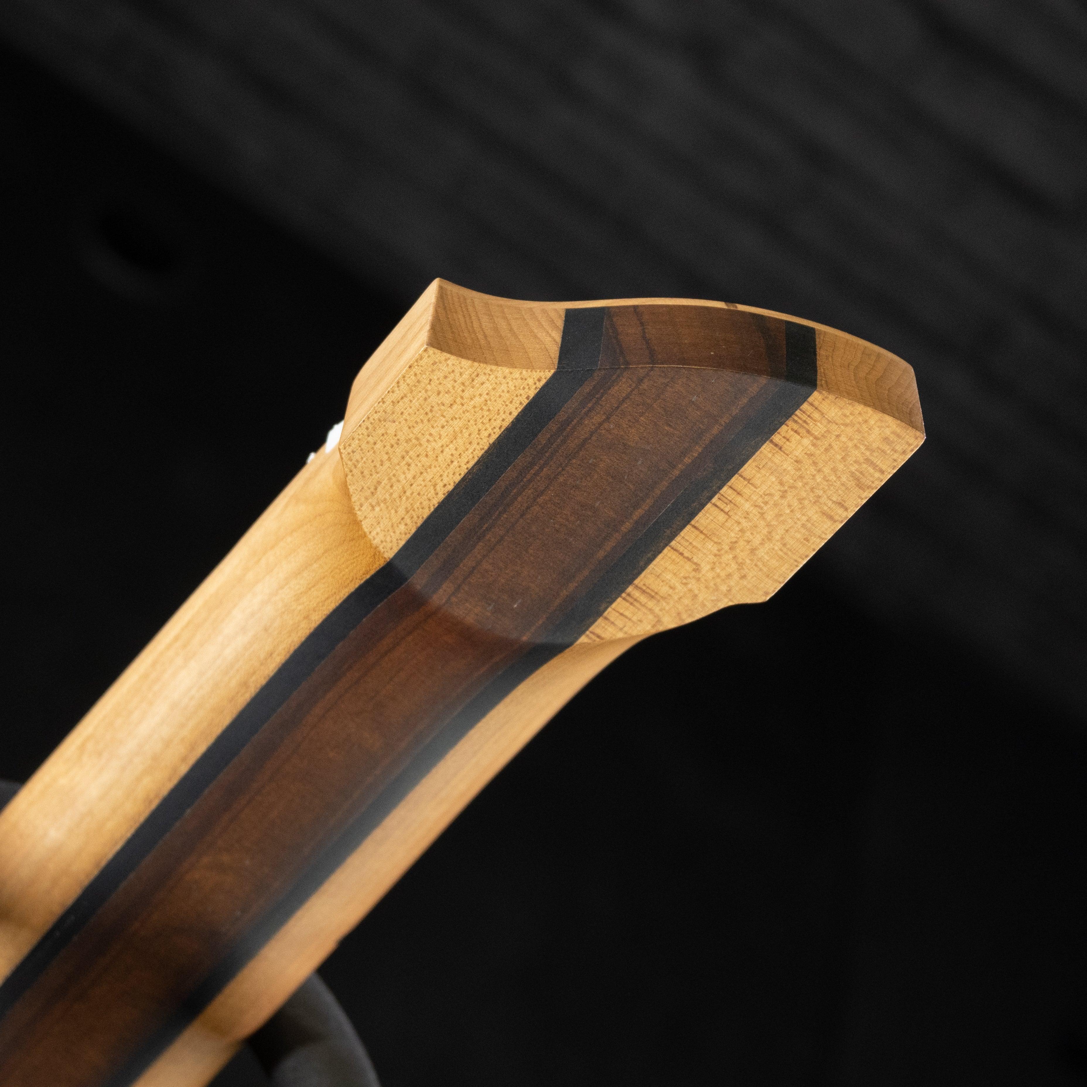 GOC E Series Materia 8 Headless 8-String(Emerald Burl Burst) - Impulse Music Co.