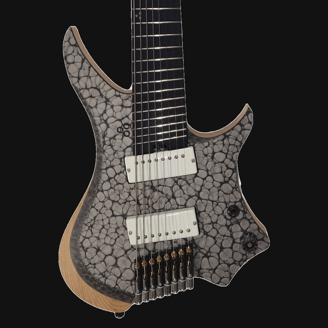 GOC Guitars EClass Ilumina Headless 8 String Guitar (Bahamut) PREORD