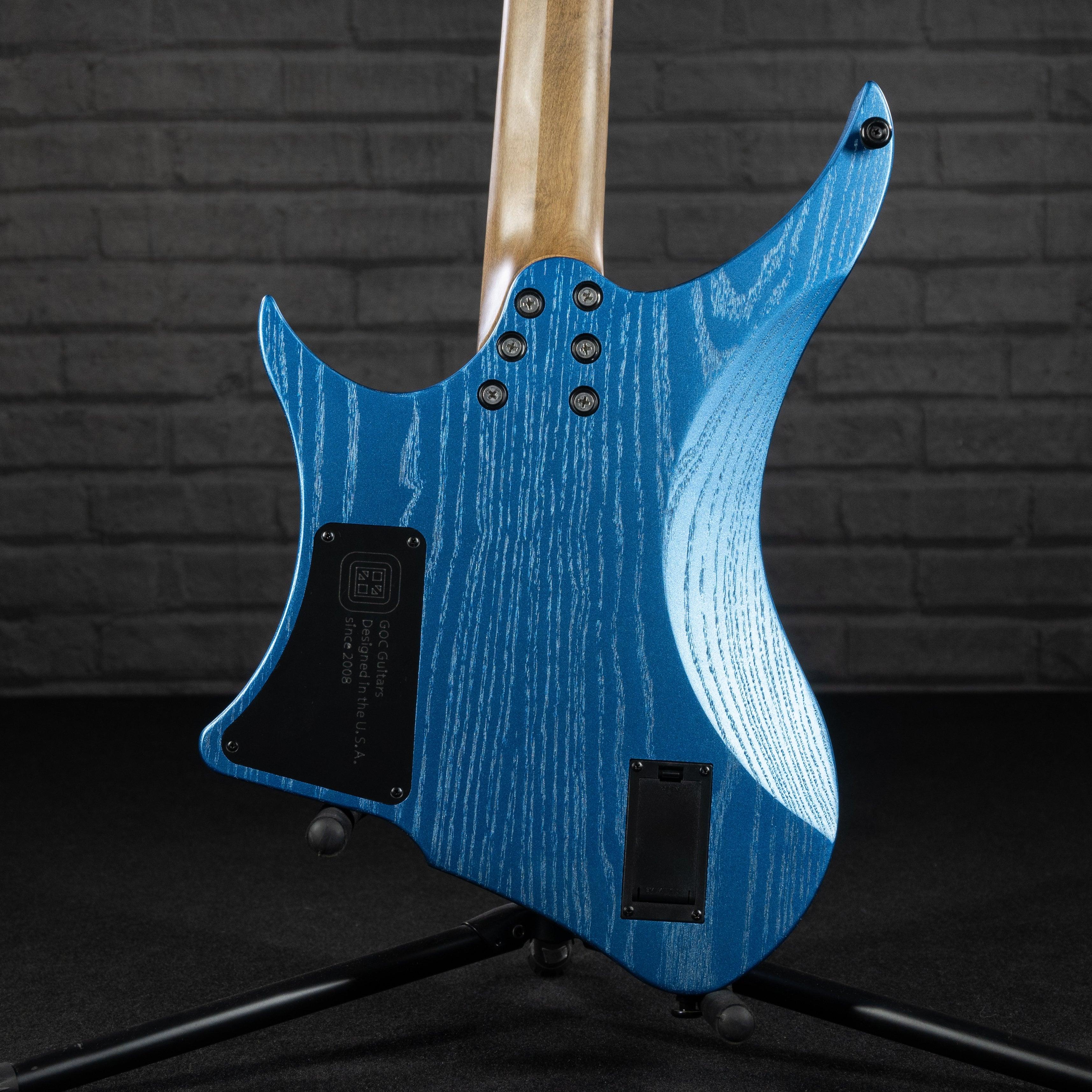 GOC Materia 6 String C-Series AON (Metallic Azure) - Impulse Music Co.