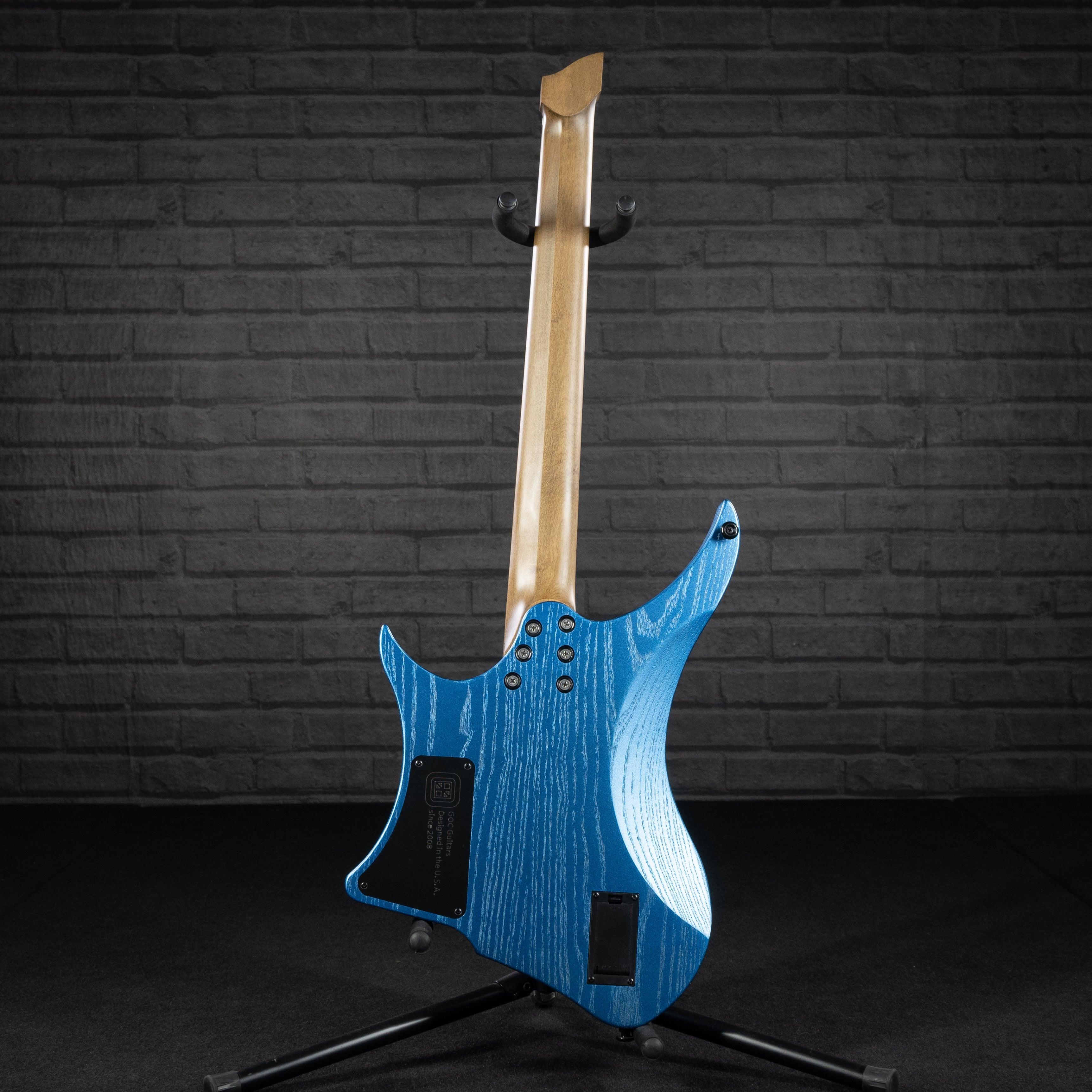 GOC Materia 6 String C-Series AON (Metallic Azure) - Impulse Music Co.
