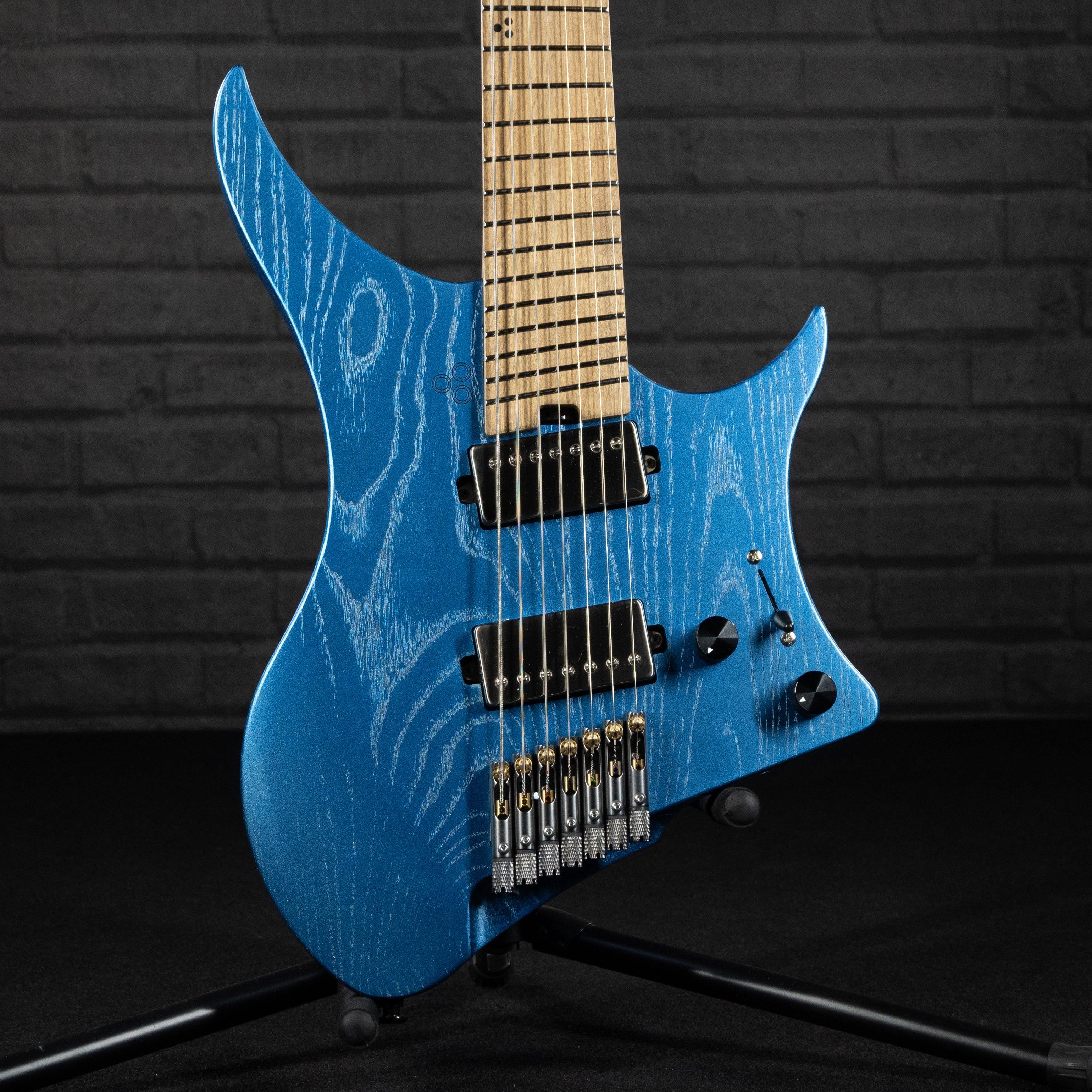 GOC Materia 7 String C-Series AON (Metallic Azure) - Impulse Music Co.