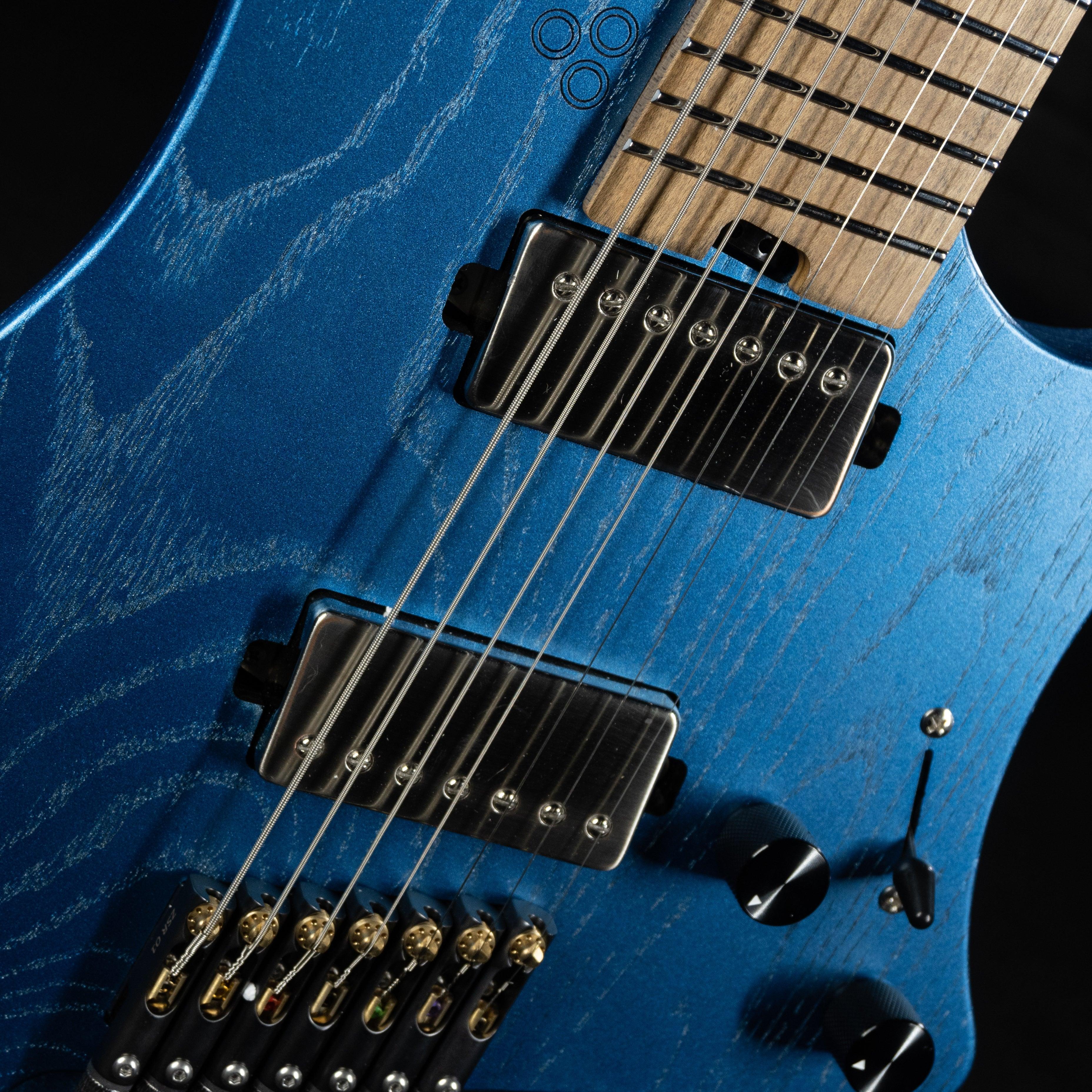 GOC Materia 7 String C-Series AON (Metallic Azure) - Impulse Music Co.