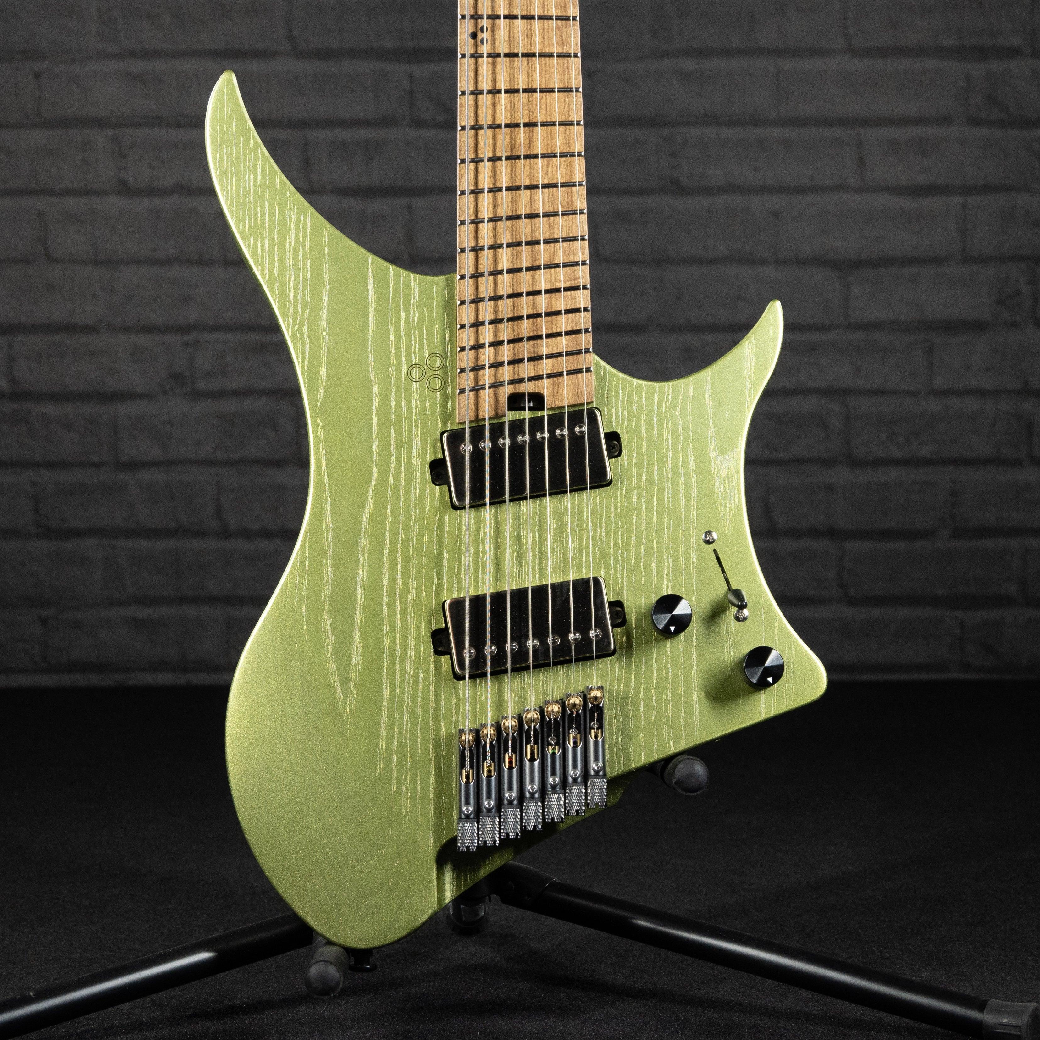 GOC Materia 7 String C-Series AON (Metallic Olive) - Impulse Music Co.