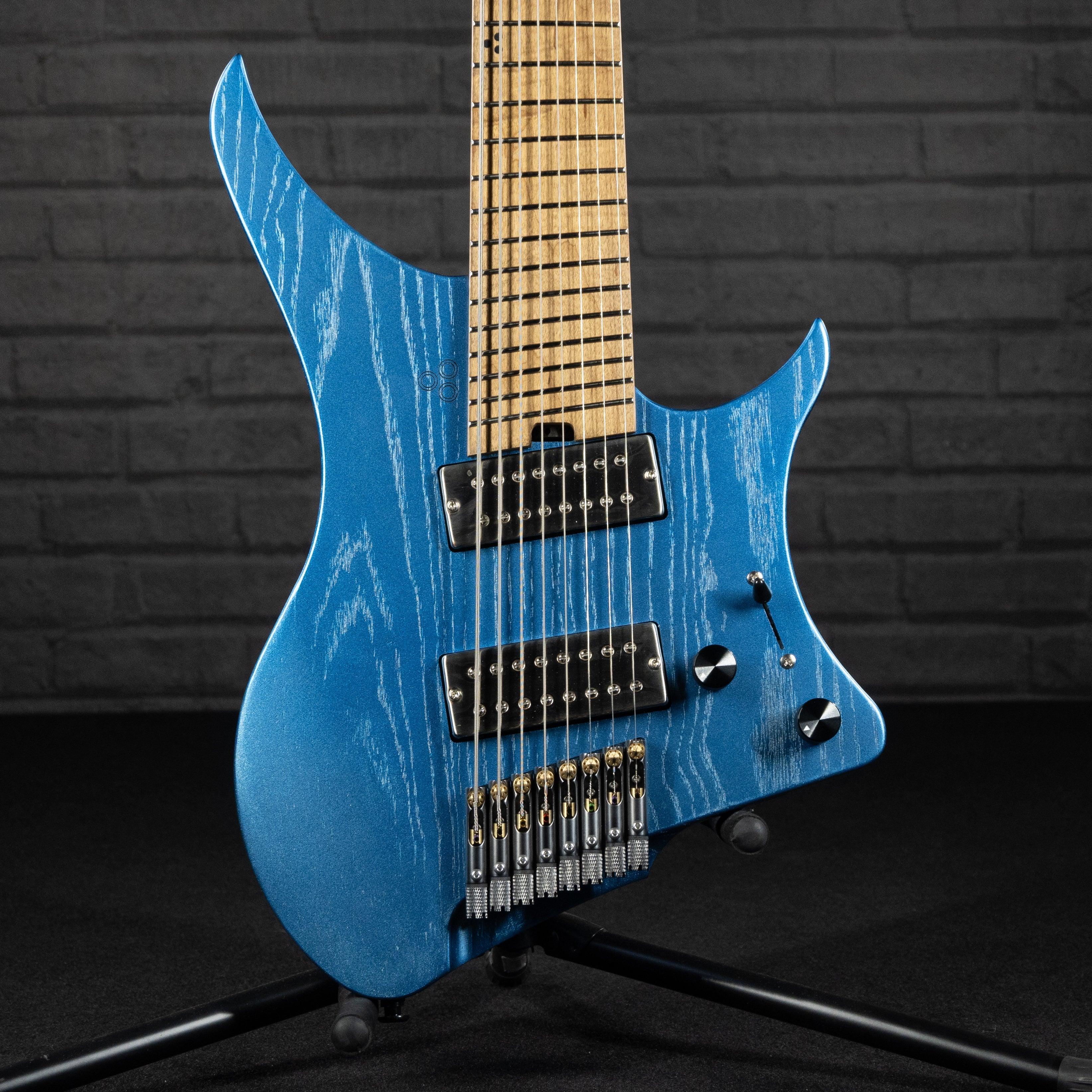 GOC Materia 8 String C-Series AON (Metallic Azure) - Impulse Music Co.