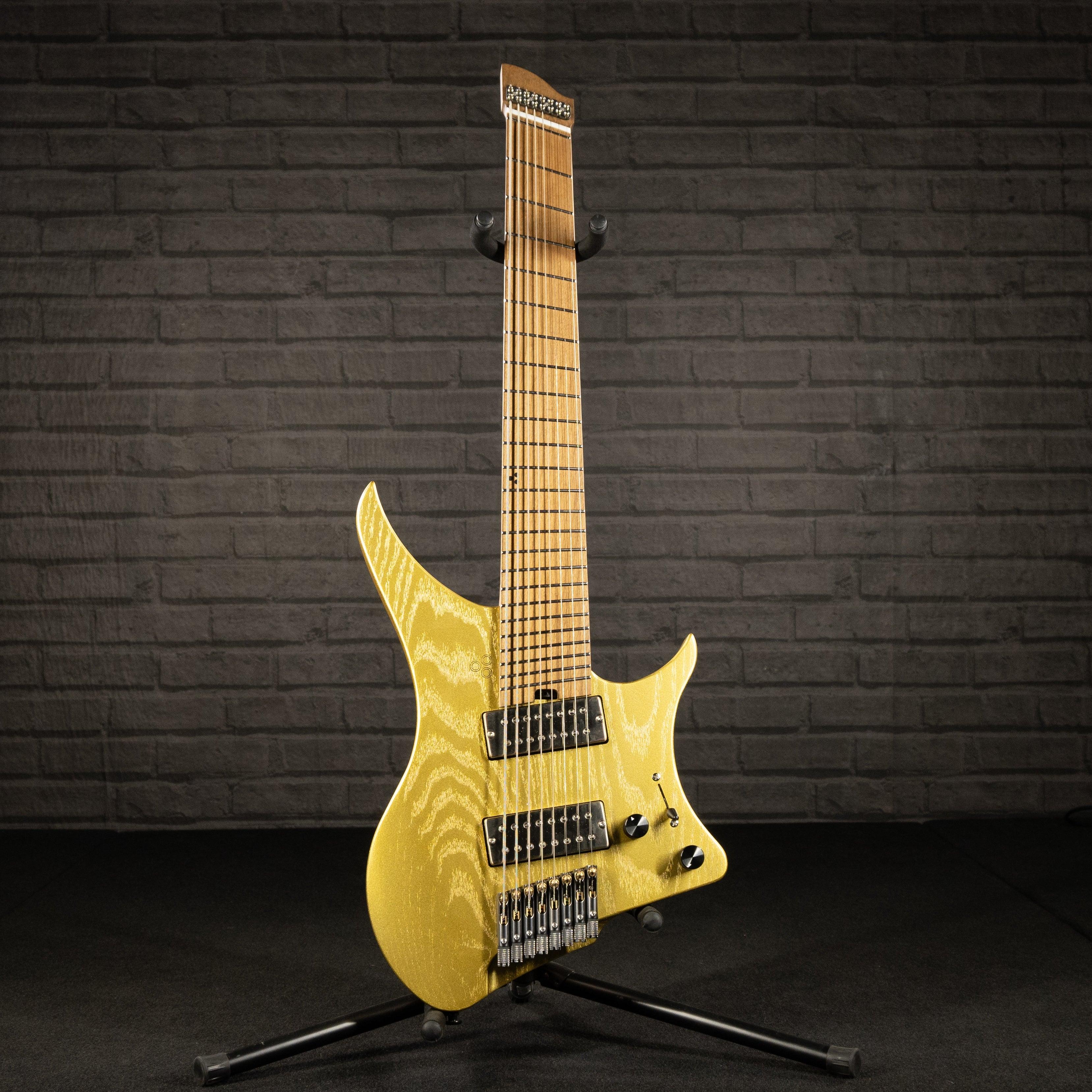 GOC Materia 8 String C-Series AON (Metallic Gold) - Impulse Music Co.