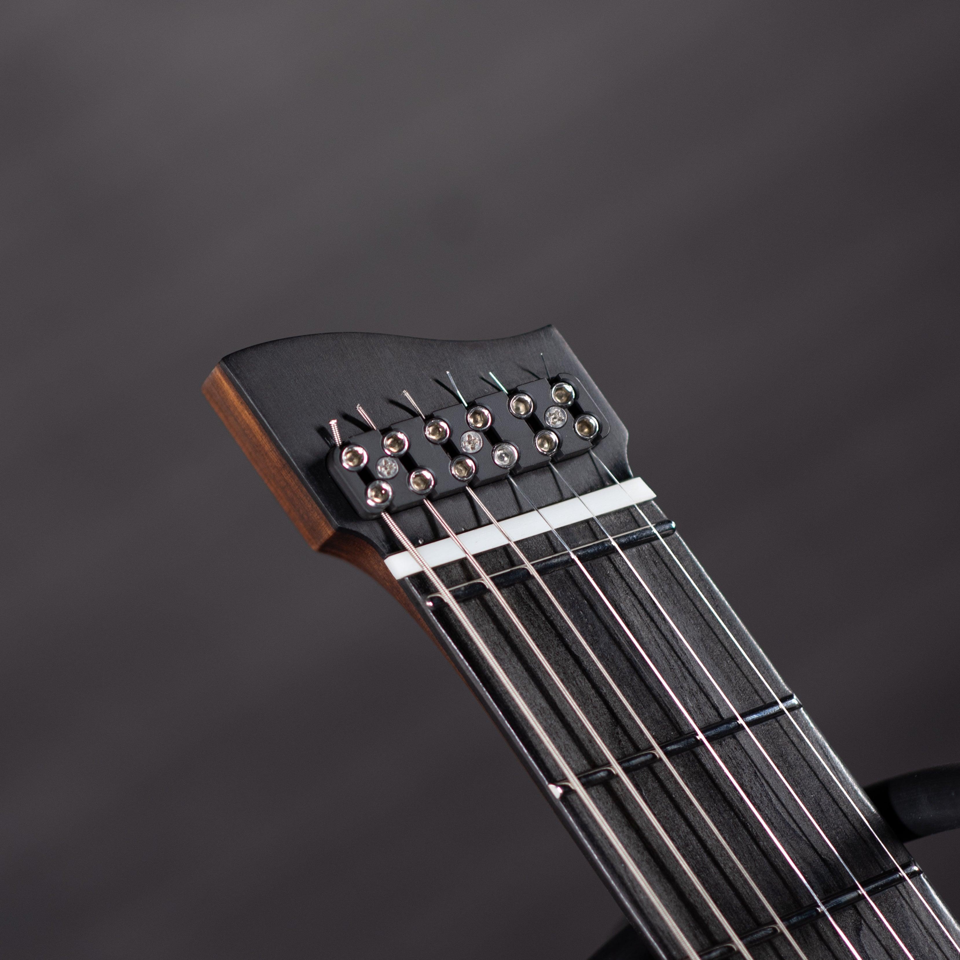 GOC Materia Headless 6 String (Palemoon Ebony Purpleburst) - Impulse Music Co.